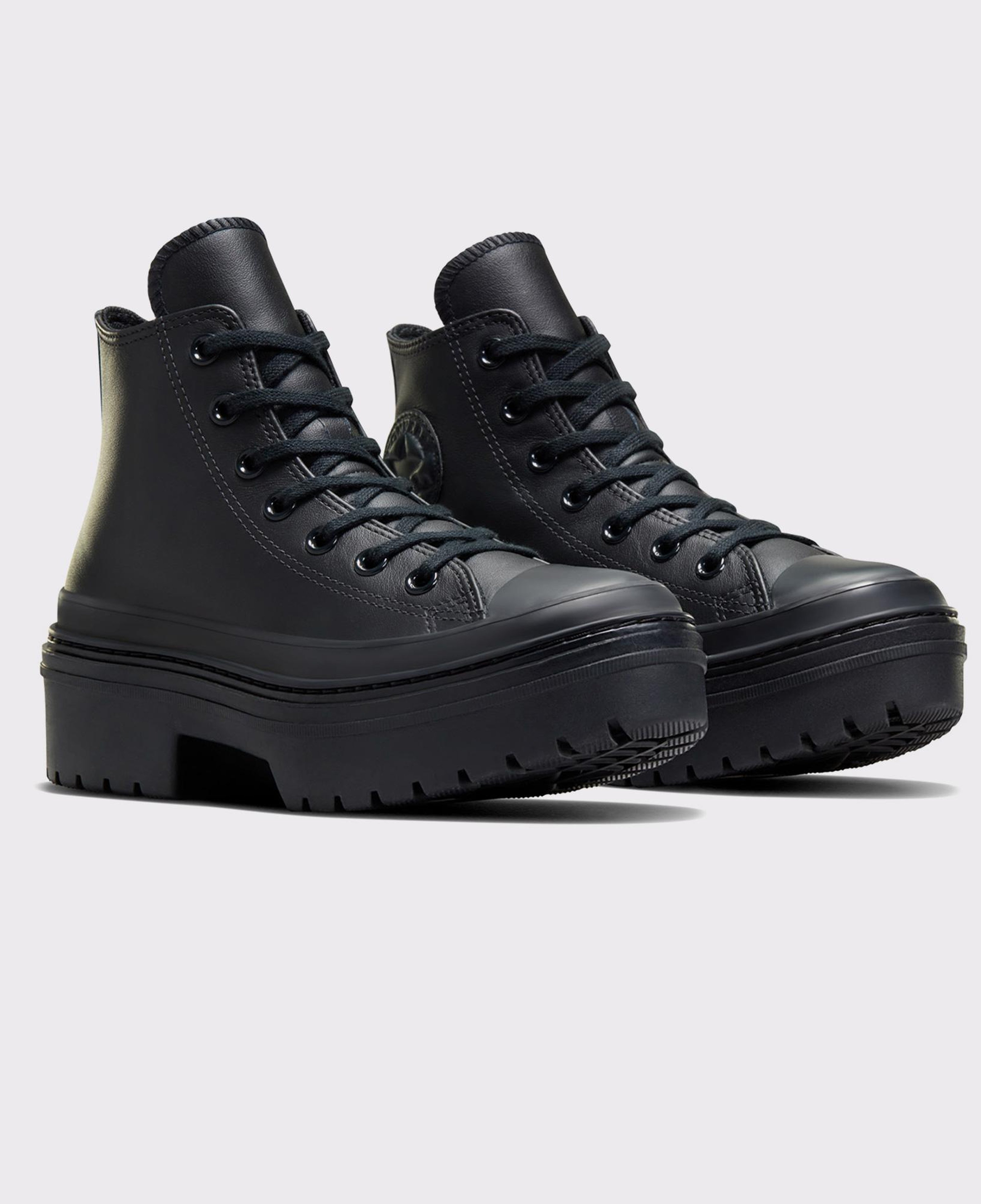 Converse Chuck Taylor All Star Kadın Siyah Deri Bot