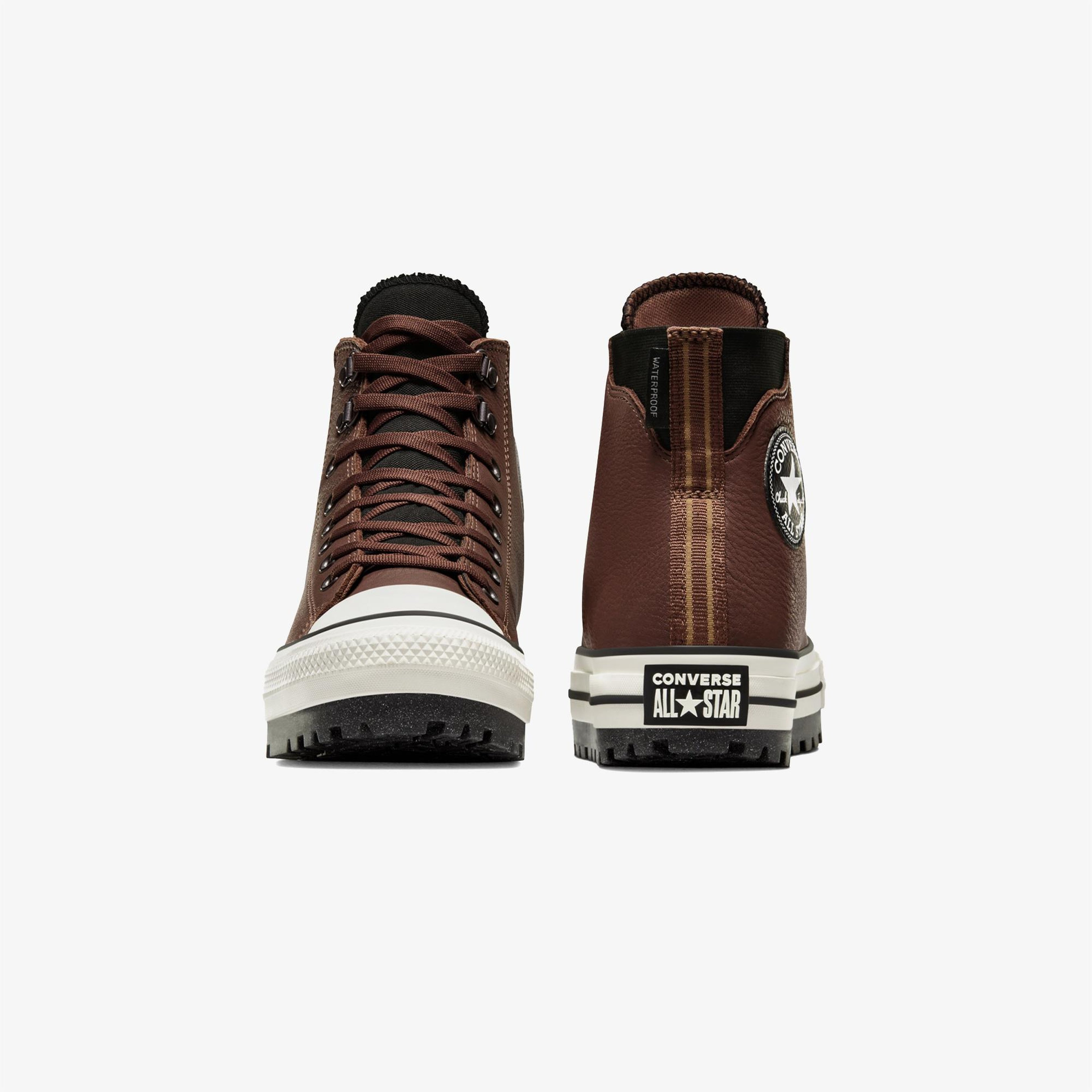 Converse Chuck Taylor All Star City Trek Su Geçirmez Unisex Kahverengi Deri Bot