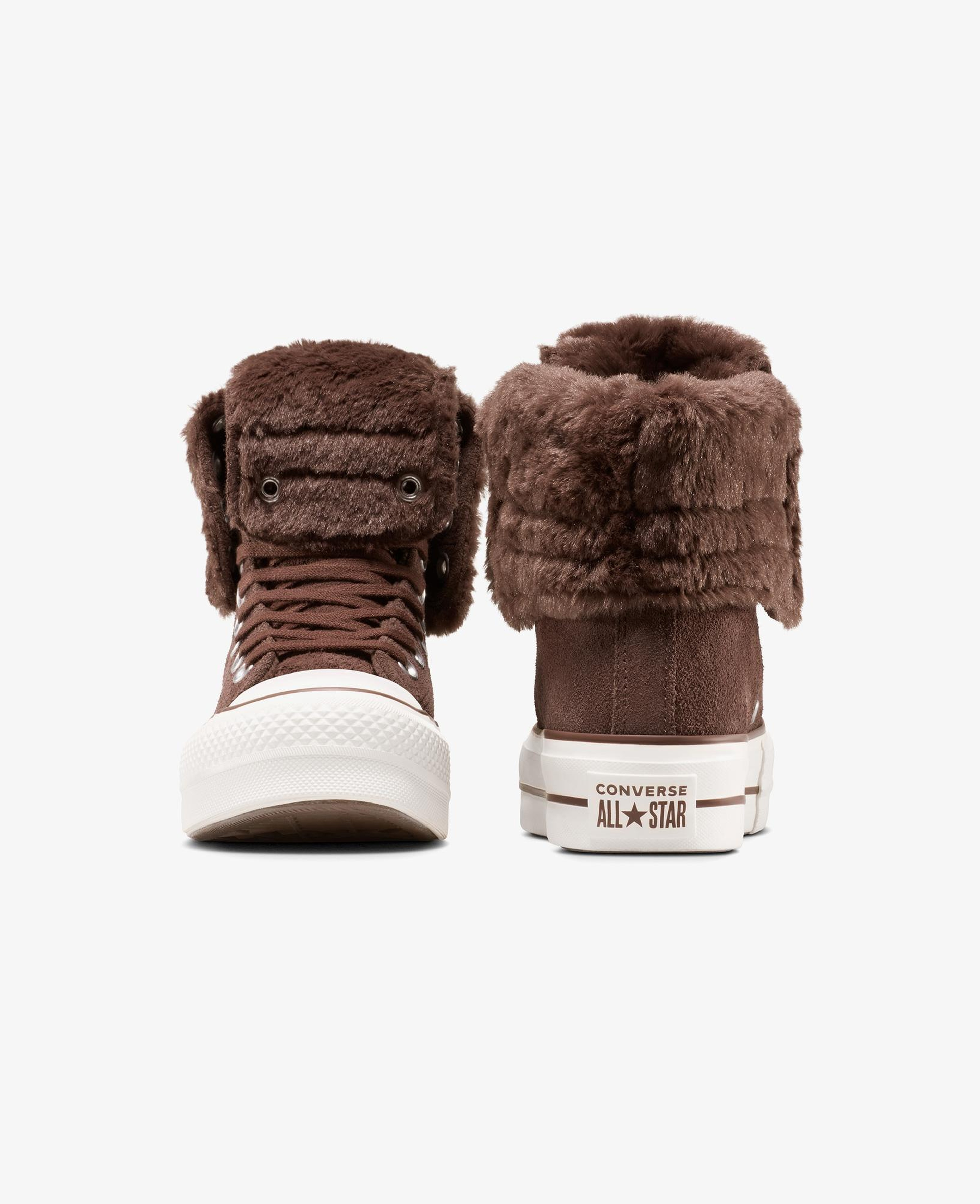 Converse Chuck Taylor All Star Fold Over Lift Kadın Kahverengi Sneaker