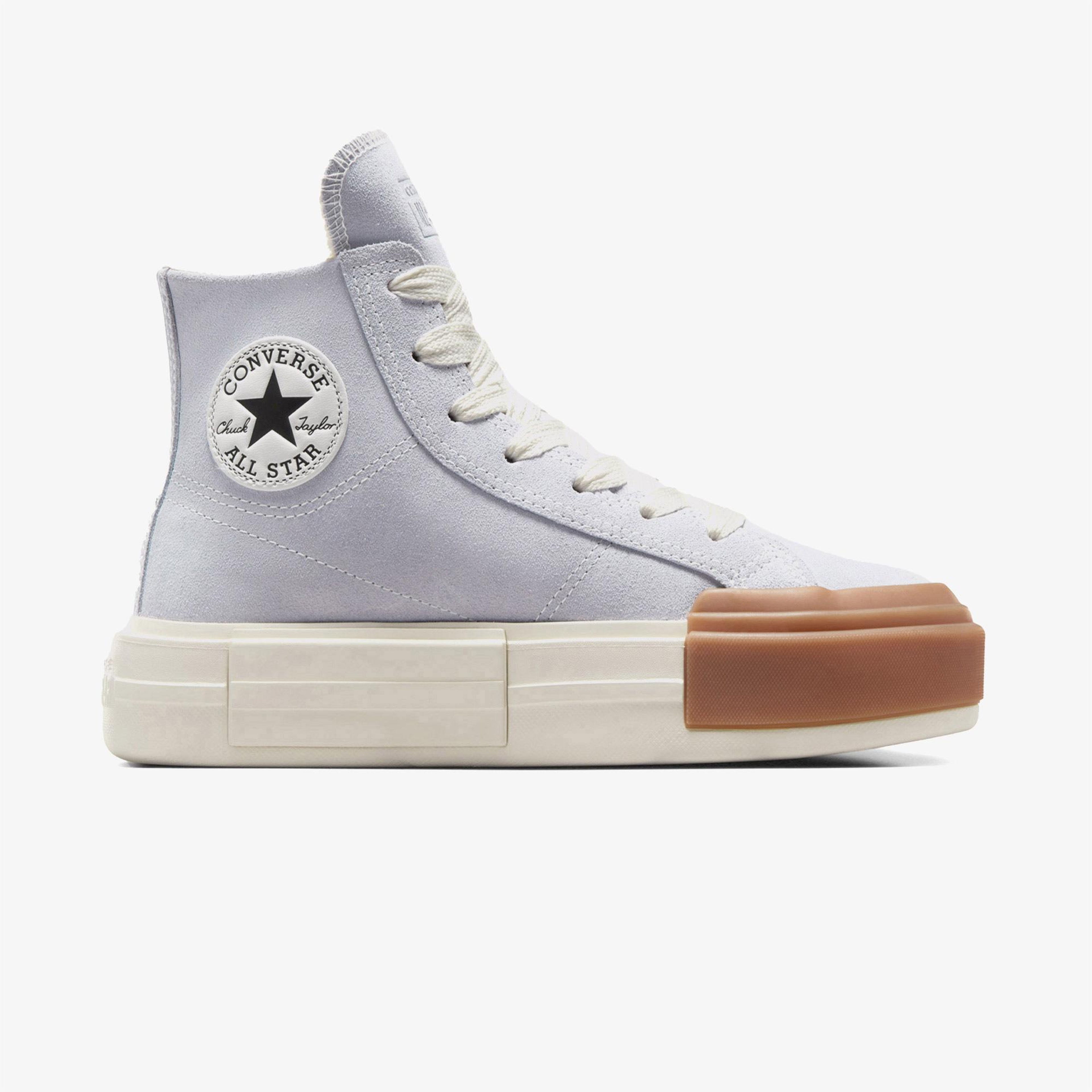 Converse Chuck Taylor All Star Cruise Unisex Lila Süet Platform Deri Sneaker
