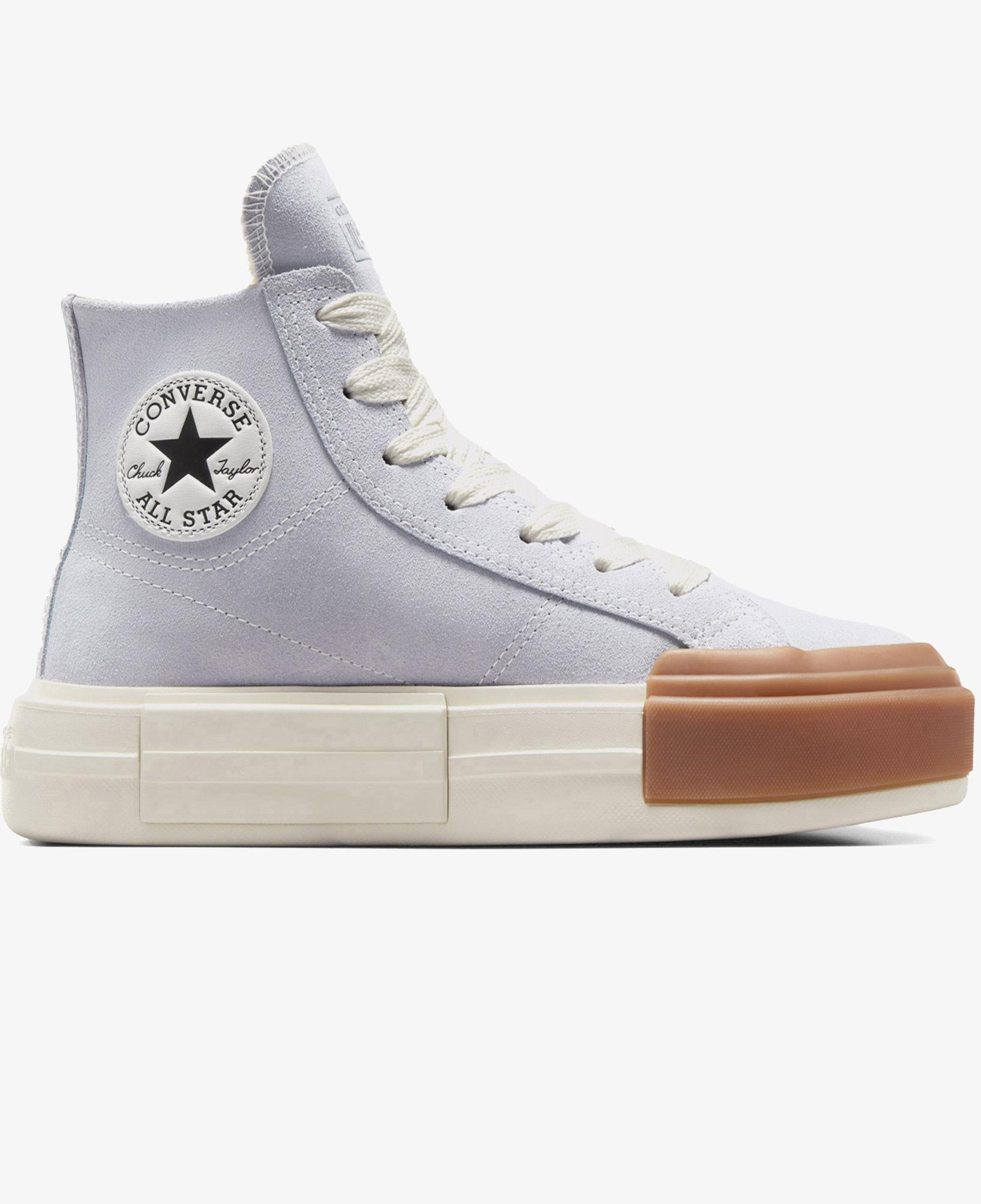Converse Chuck Taylor All Star Cruise Unisex Lila Süet Platform Deri Sneaker