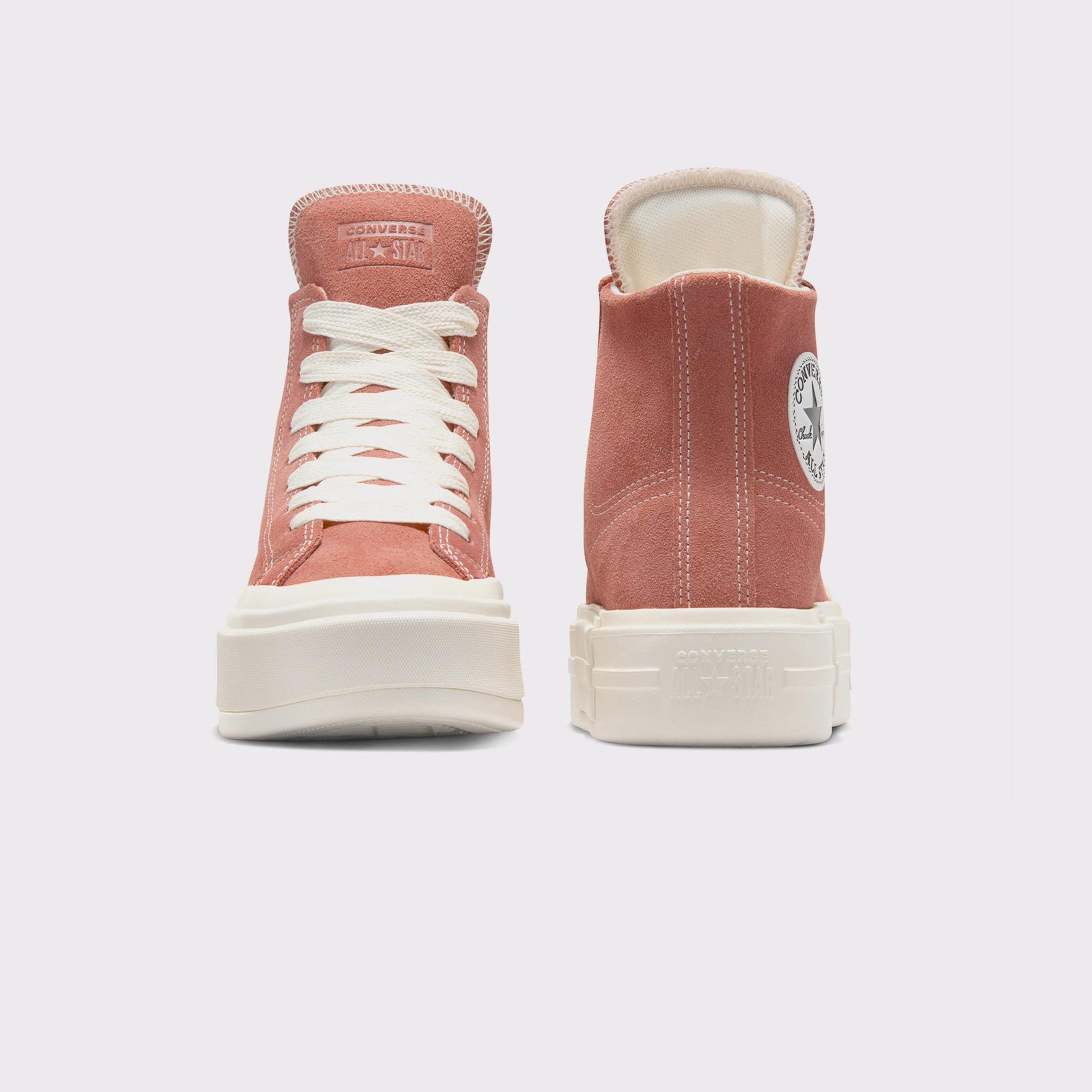 Converse Chuck Taylor All Star Cruise Unisex Kahverengi Süet Platform Deri Sneaker
