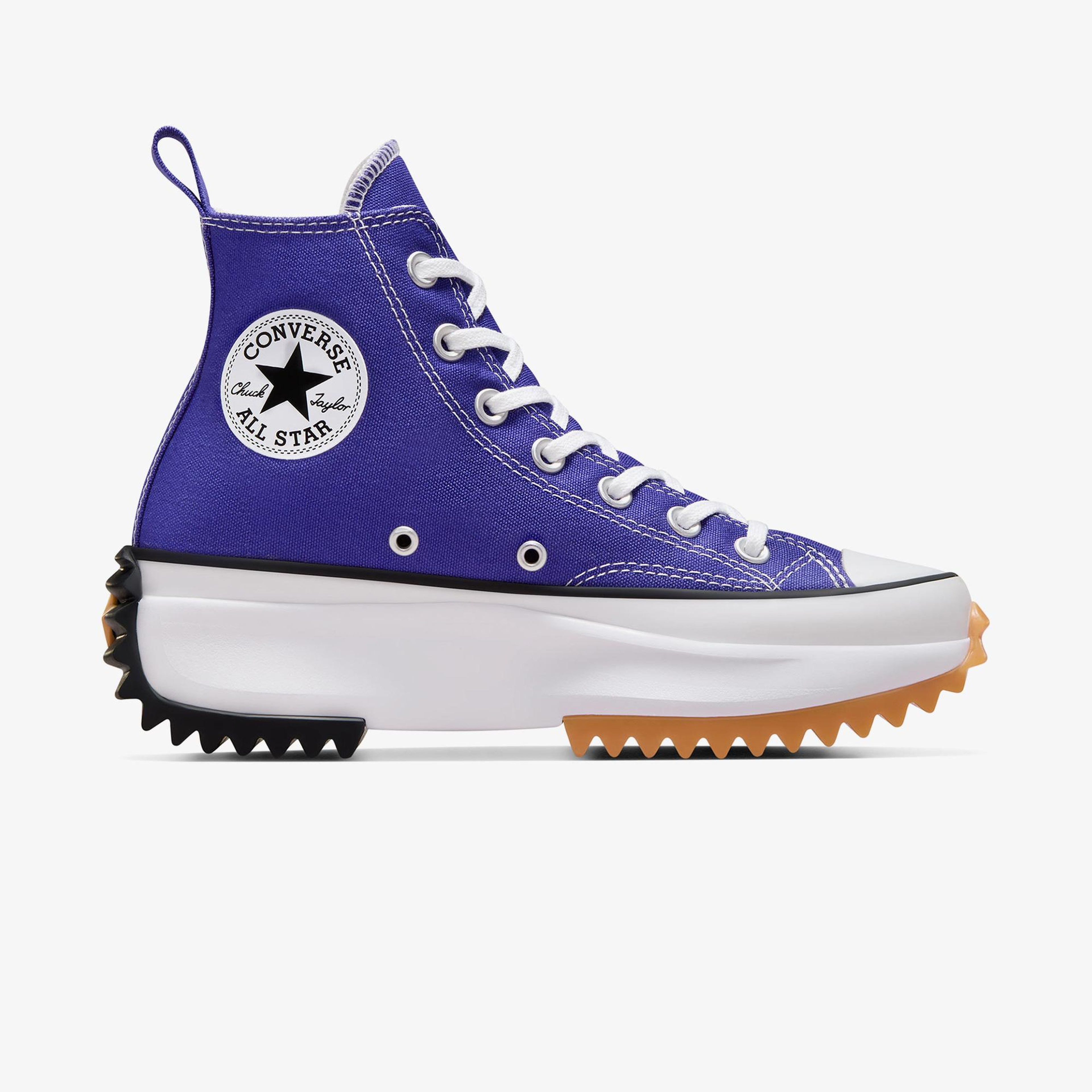 Converse Run Star Hike Unisex Mor Platform Sneaker