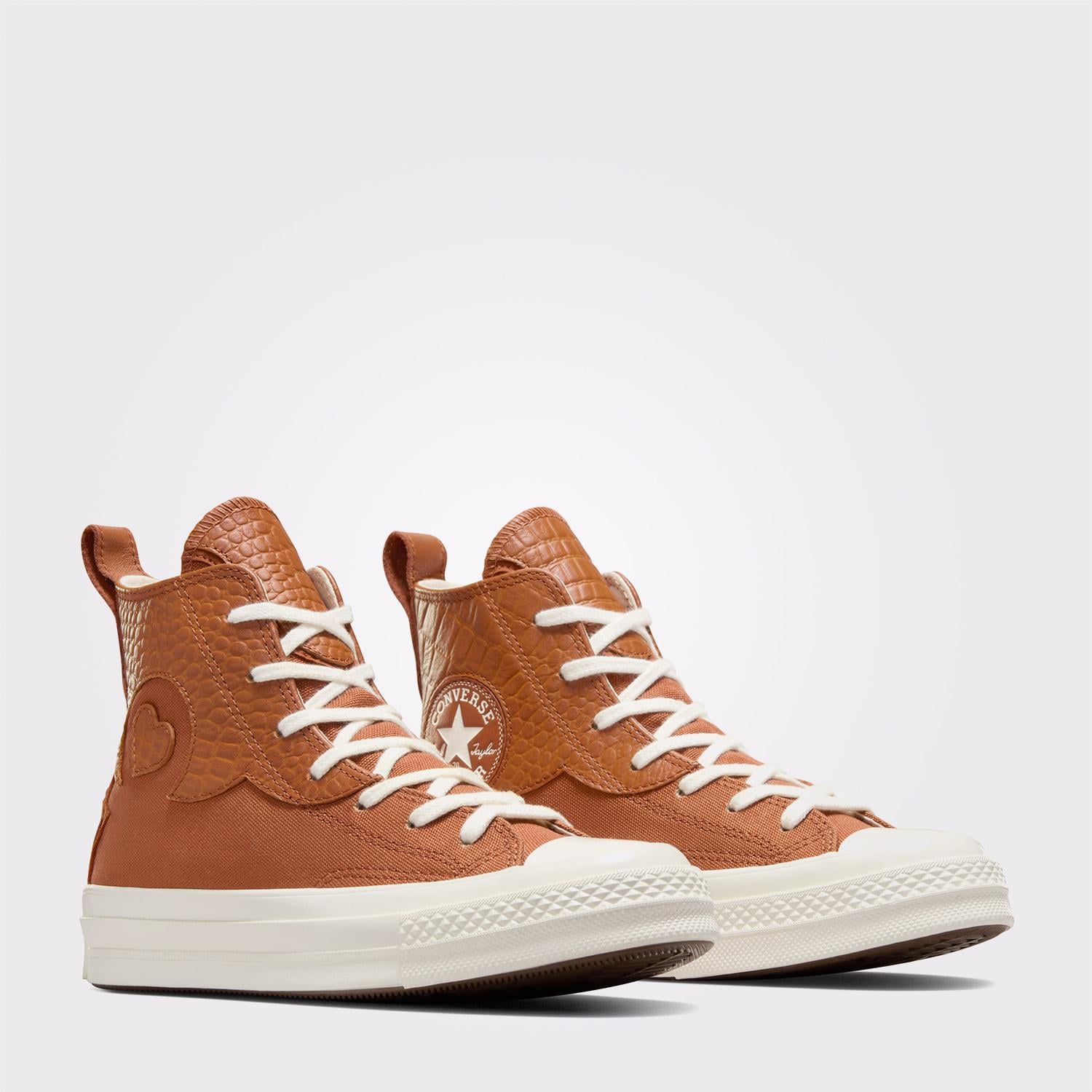 Converse Chuck 70 Kadın Turuncu Deri Sneaker