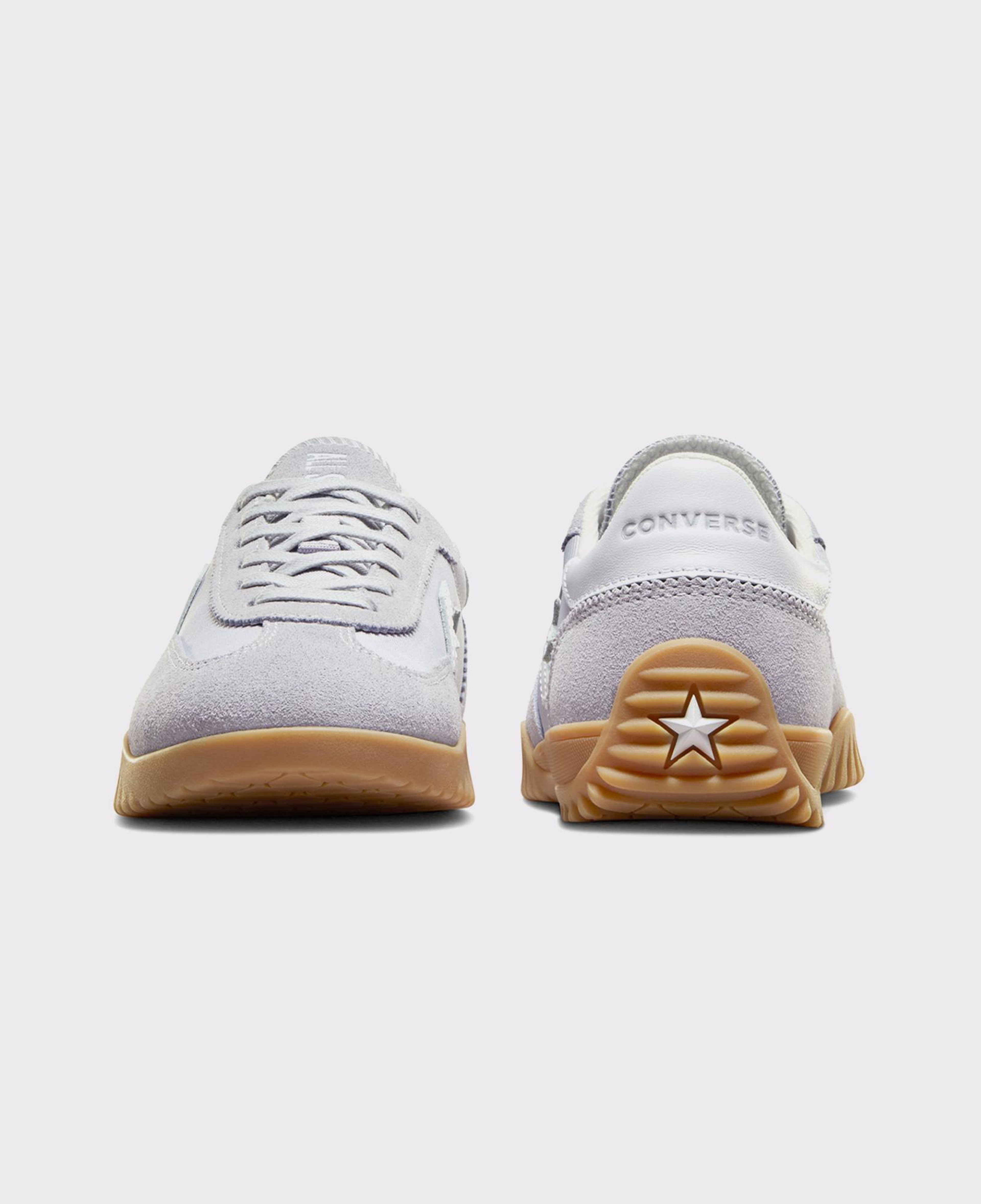 Converse Run Star Trainer Unisex Gri Süet Deri Sneaker