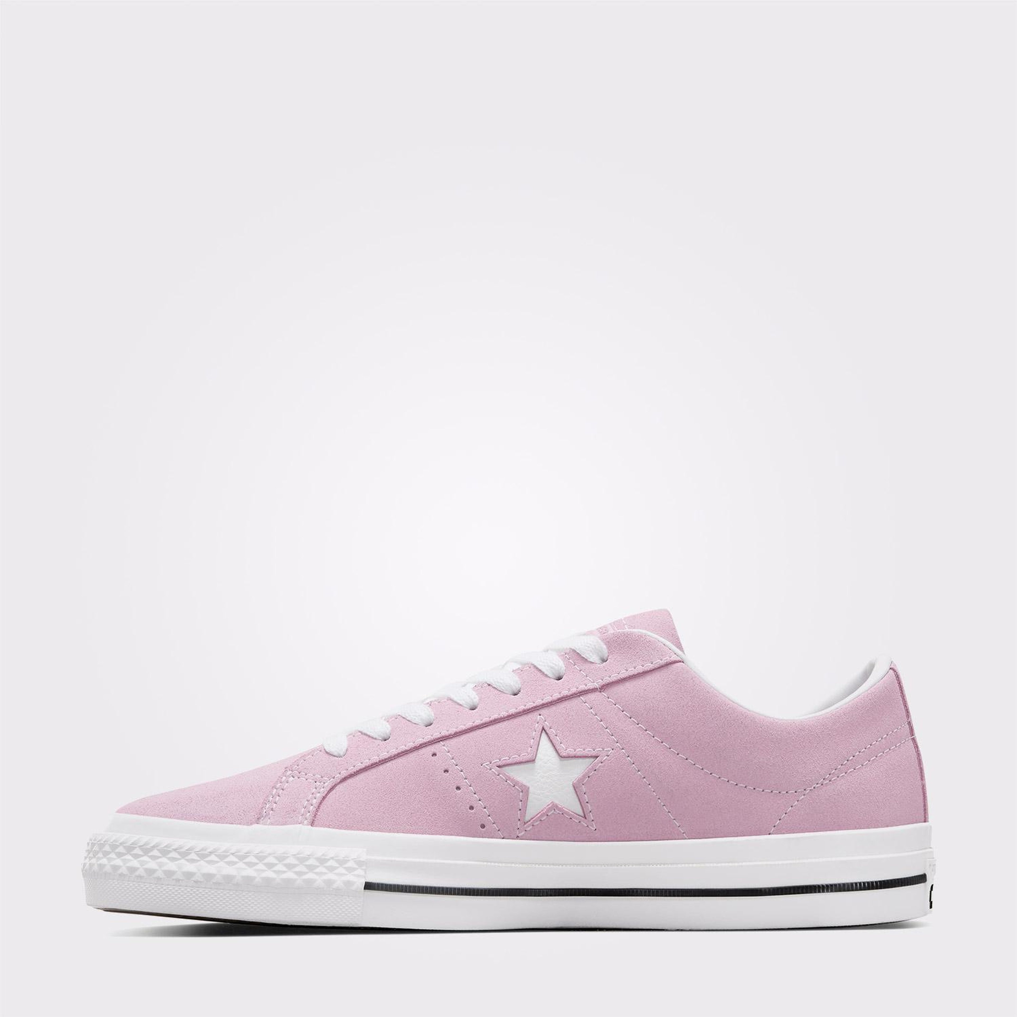 Converse Cons One Star Pro Unisex Pembe Deri Sneaker