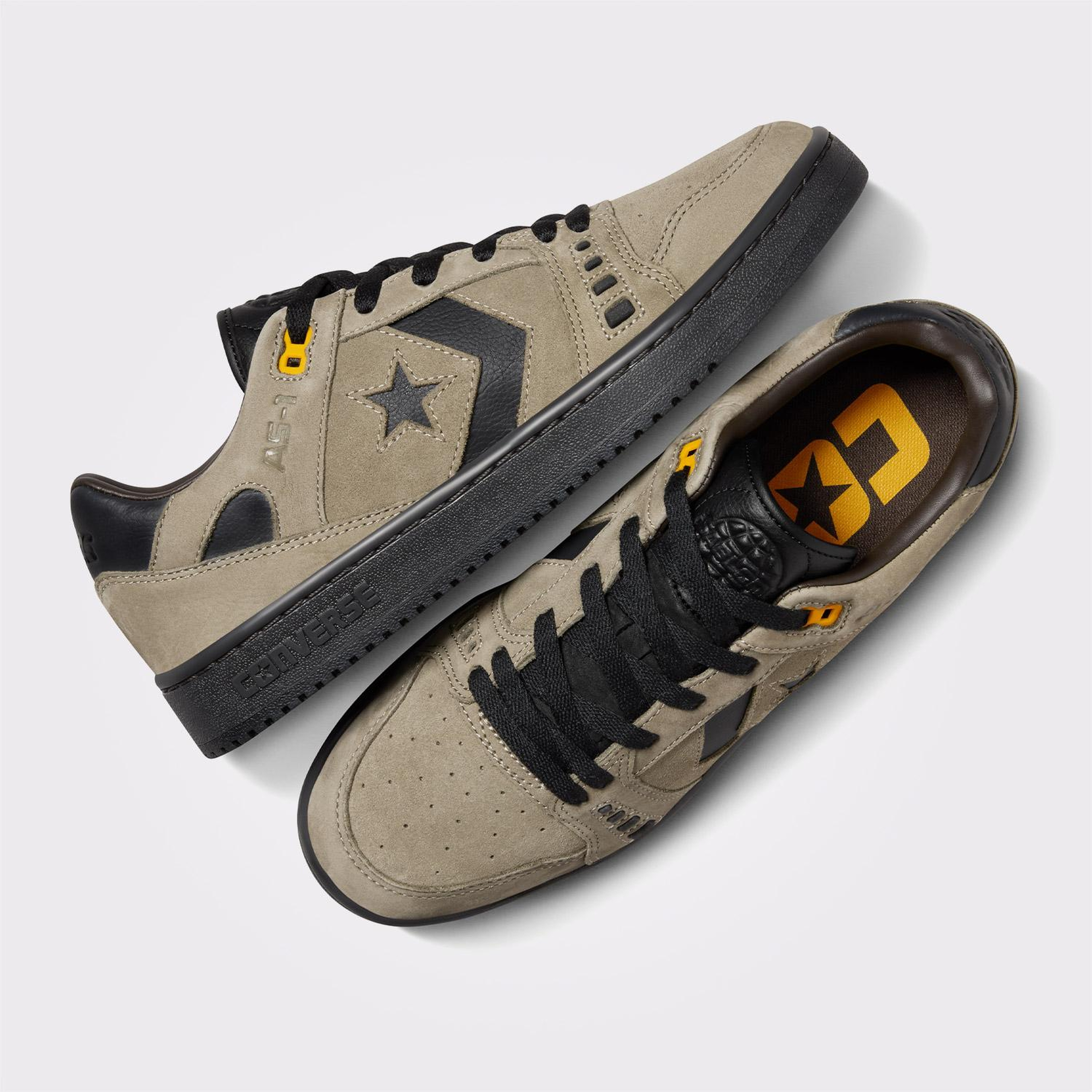 Converse Cons AS-1 Pro Unisex Haki Deri Sneaker