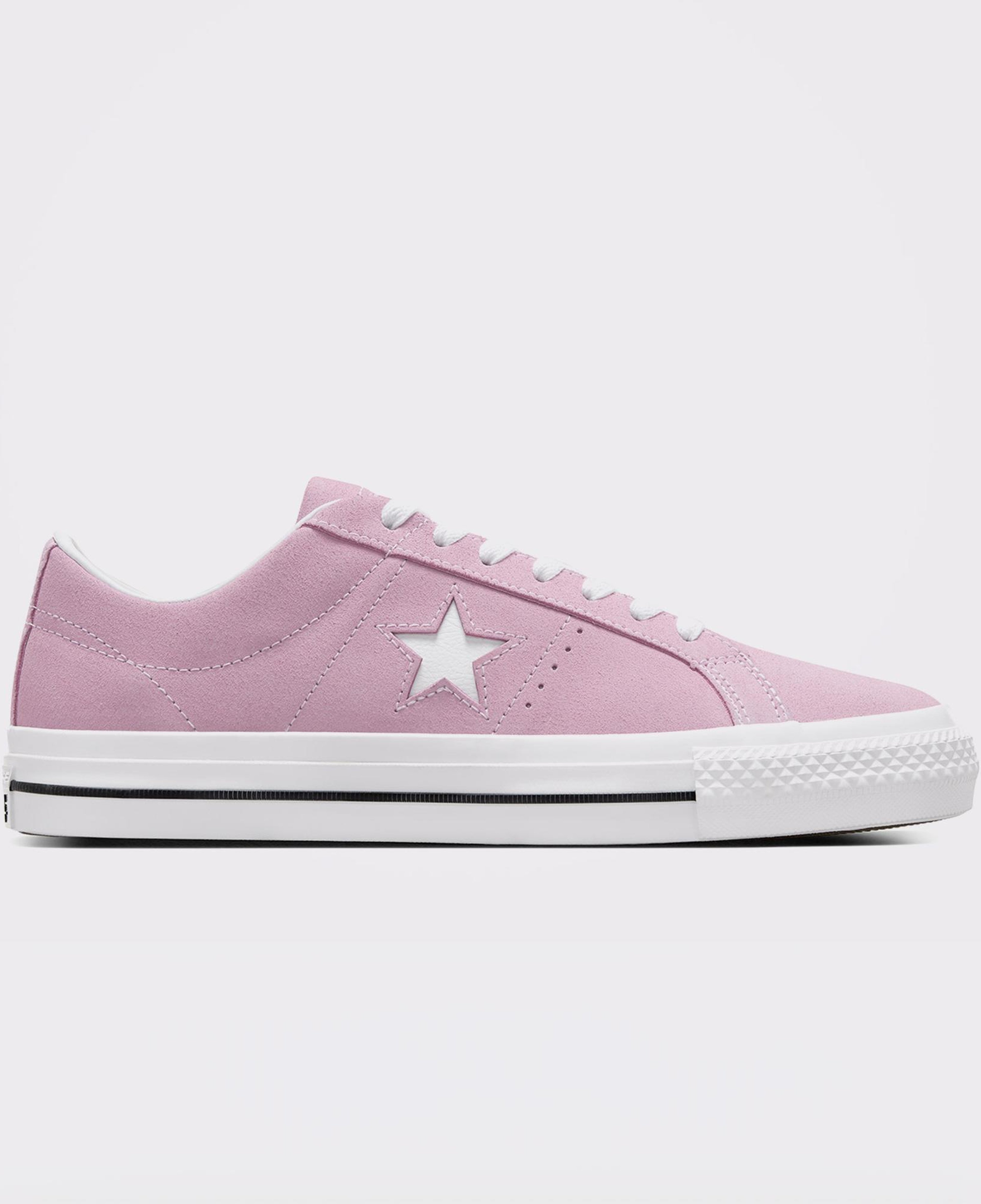 Converse Cons One Star Pro Unisex Pembe Deri Sneaker