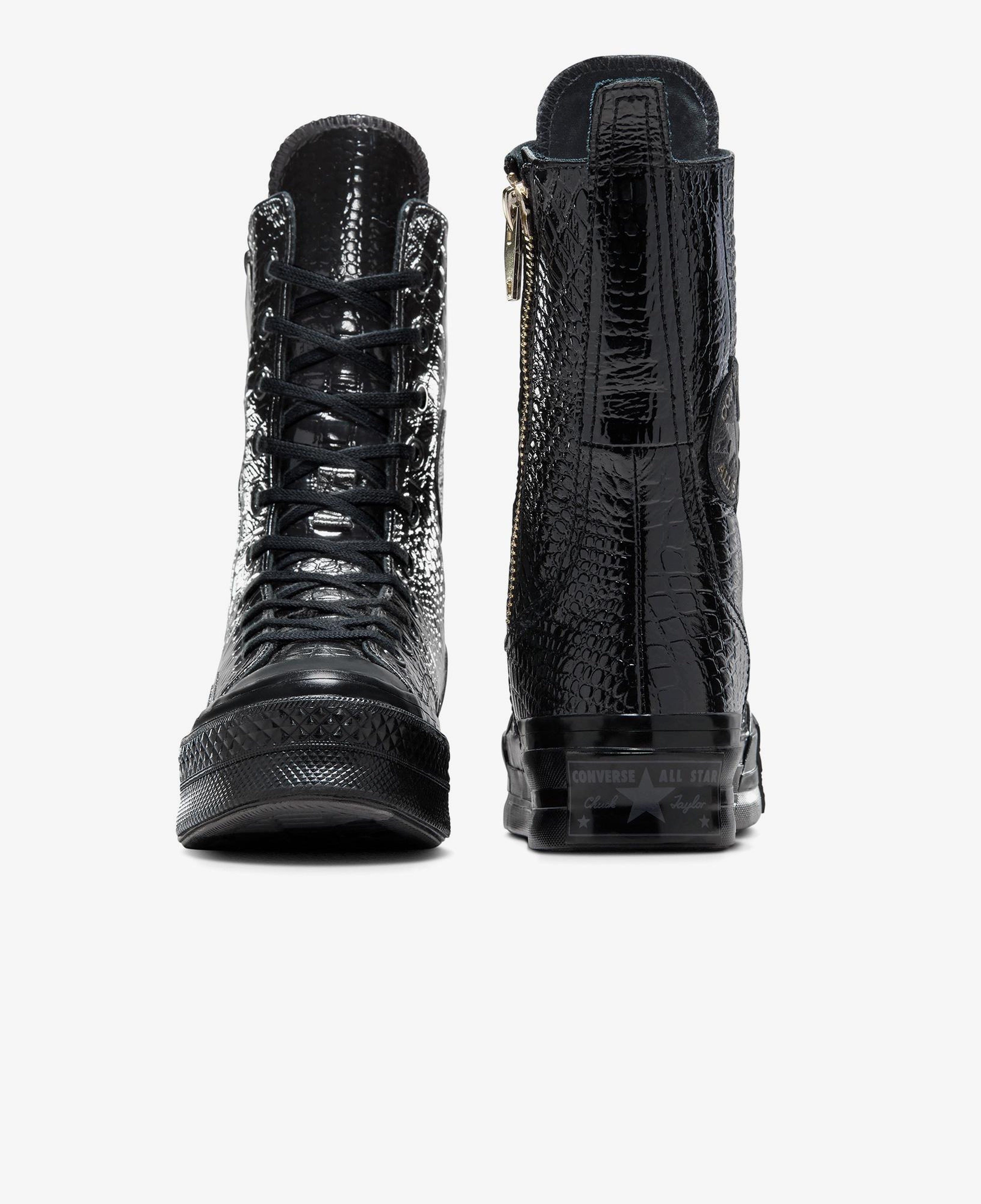 Converse Chuck 70 Plus XHI Unisex Siyah Deri Sneaker