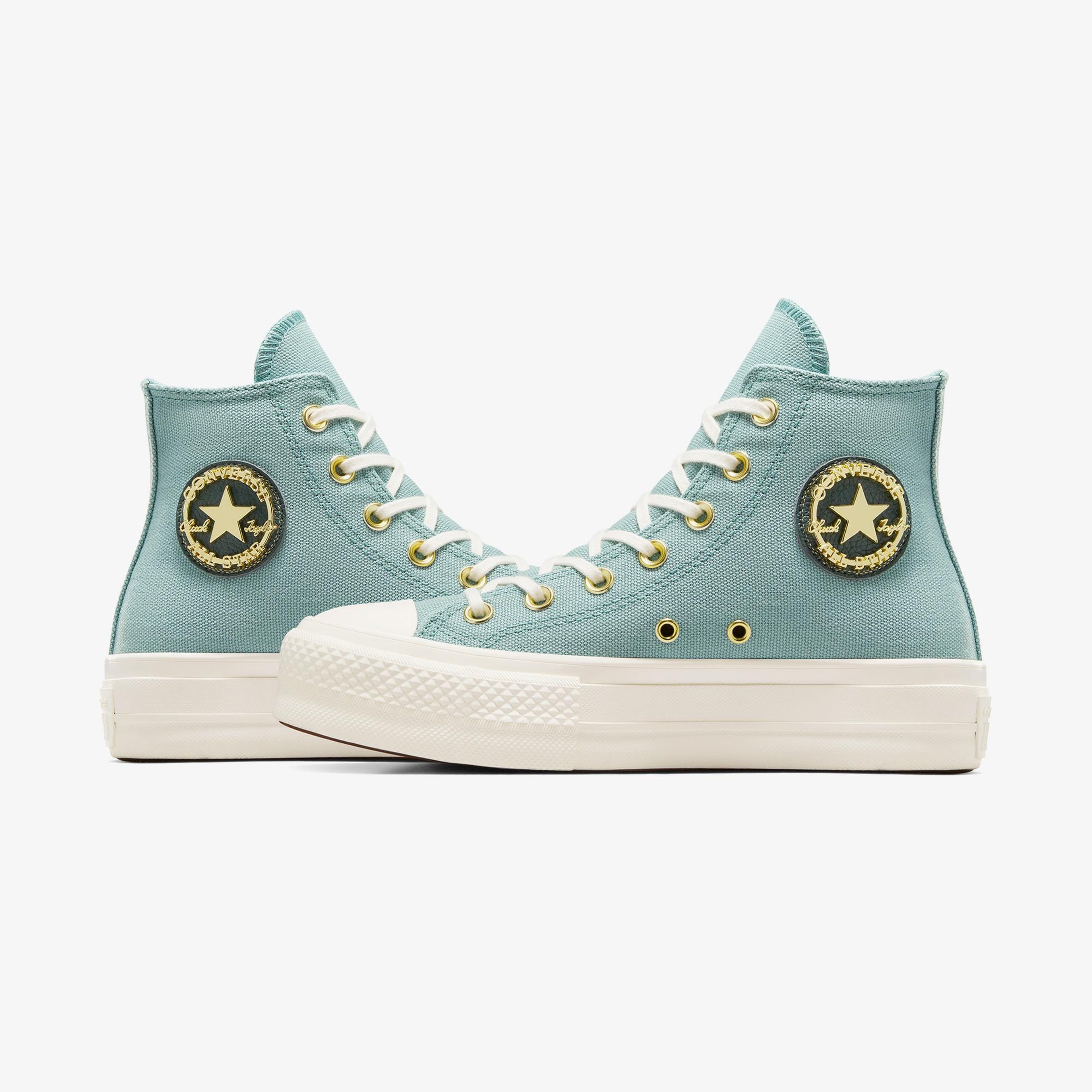 Converse Chuck Taylor All Star Lift Unisex Mavi Platform Sneaker