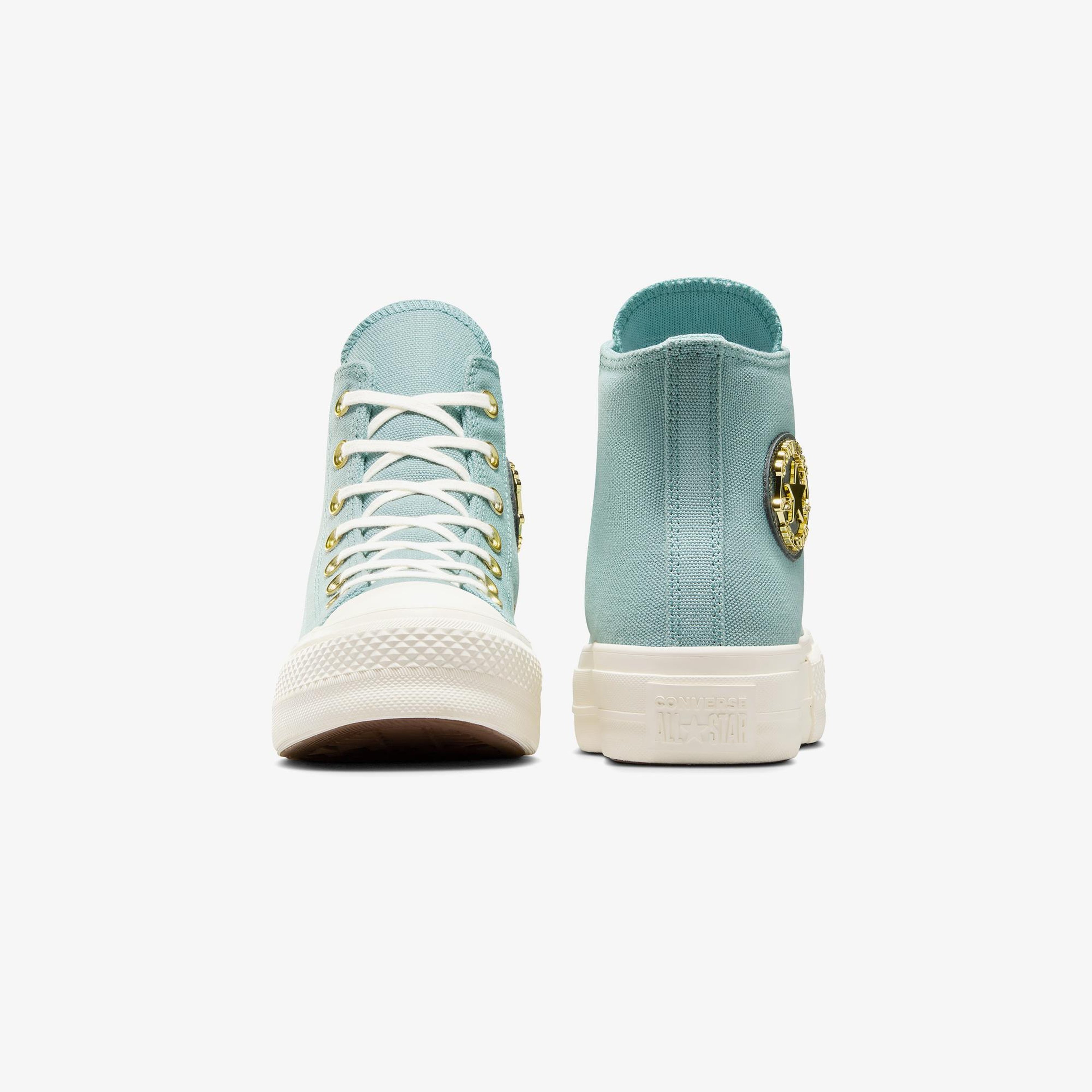 Converse Chuck Taylor All Star Lift Unisex Mavi Platform Sneaker