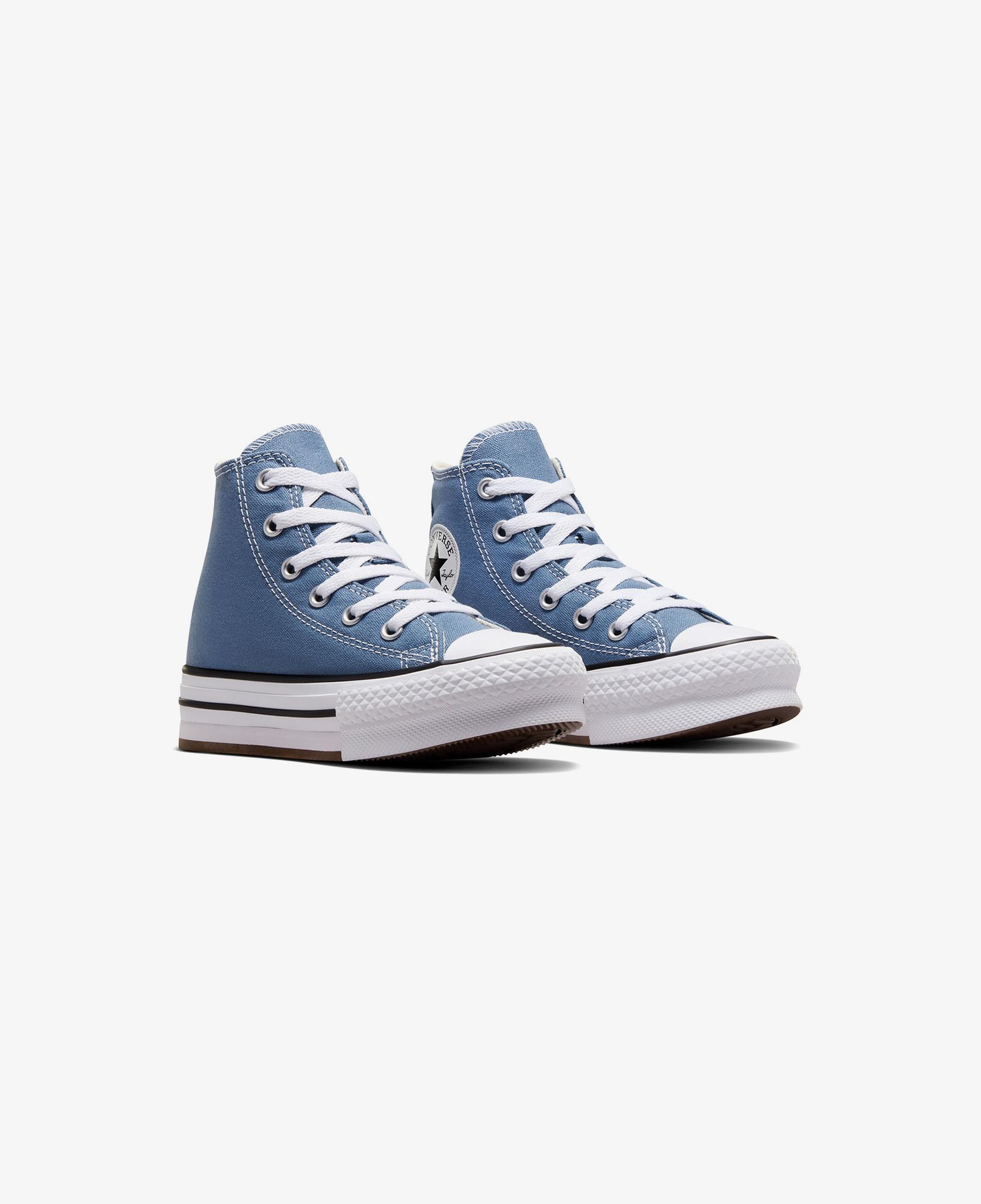 Converse Chuck Taylor All Star EVA Lift Çocuk Mavi Platform Sneaker