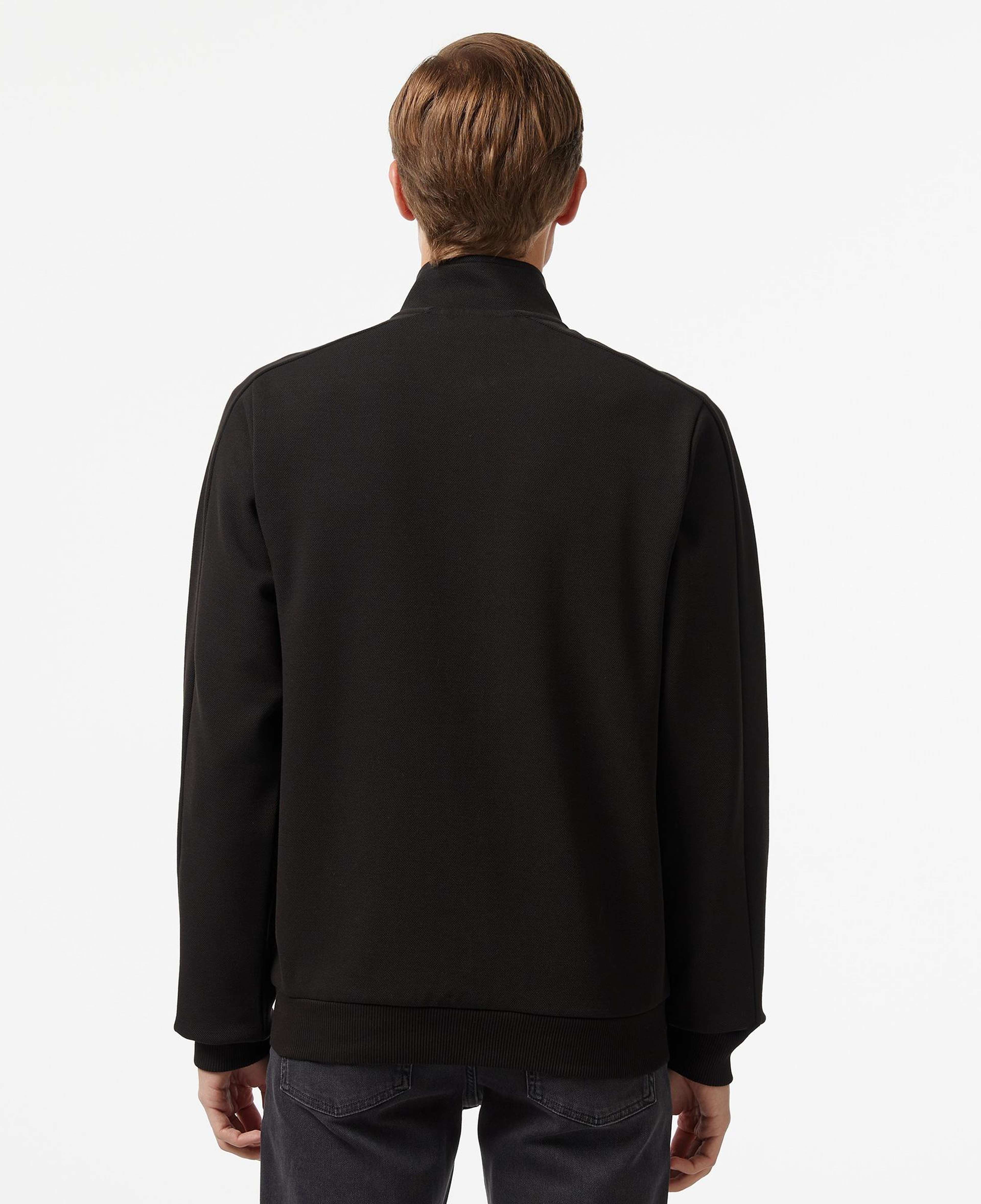 Lacoste Slim Fit Erkek Siyah Sweatshirt