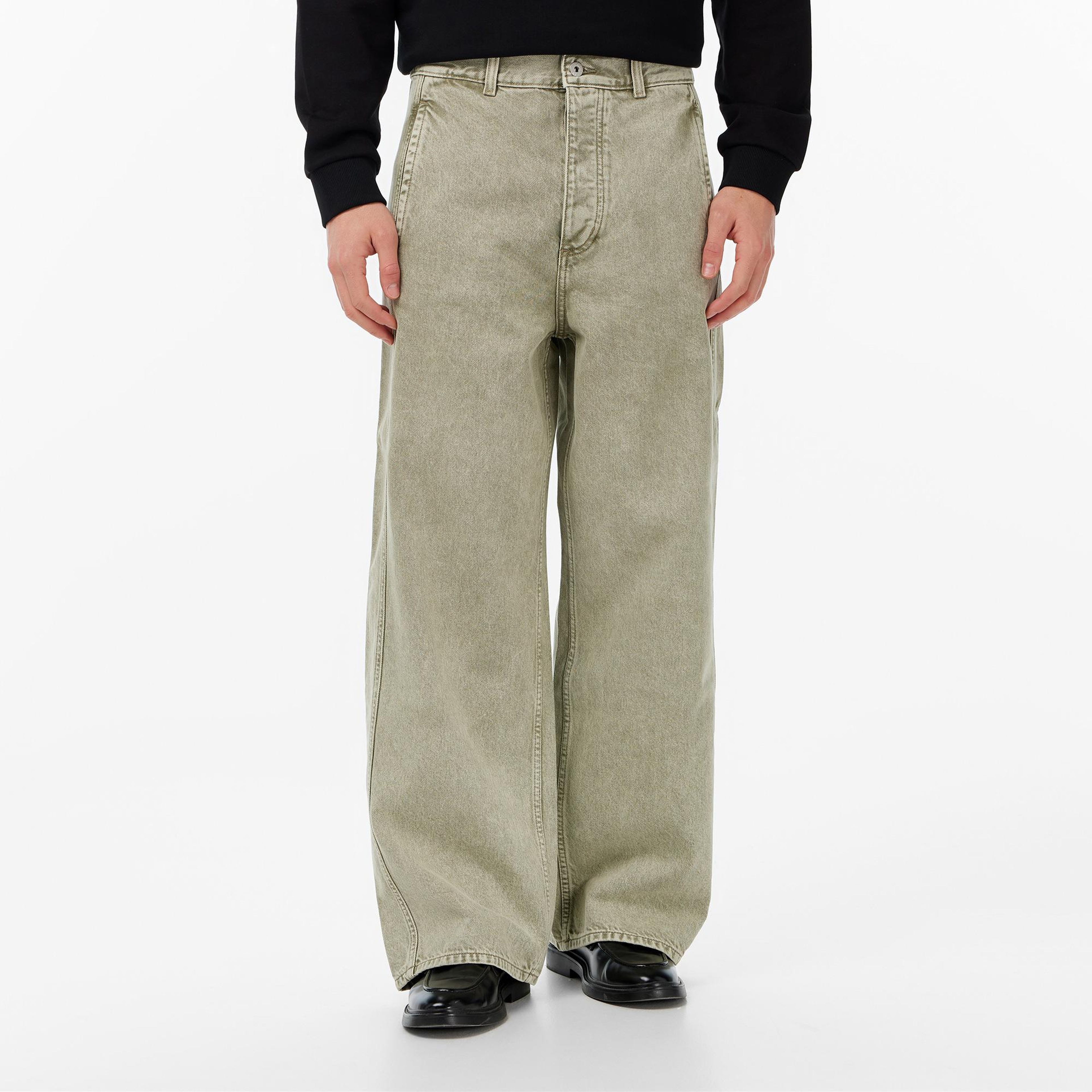 Hugo Boss Tapered Fit Erkek Bej Pantolon