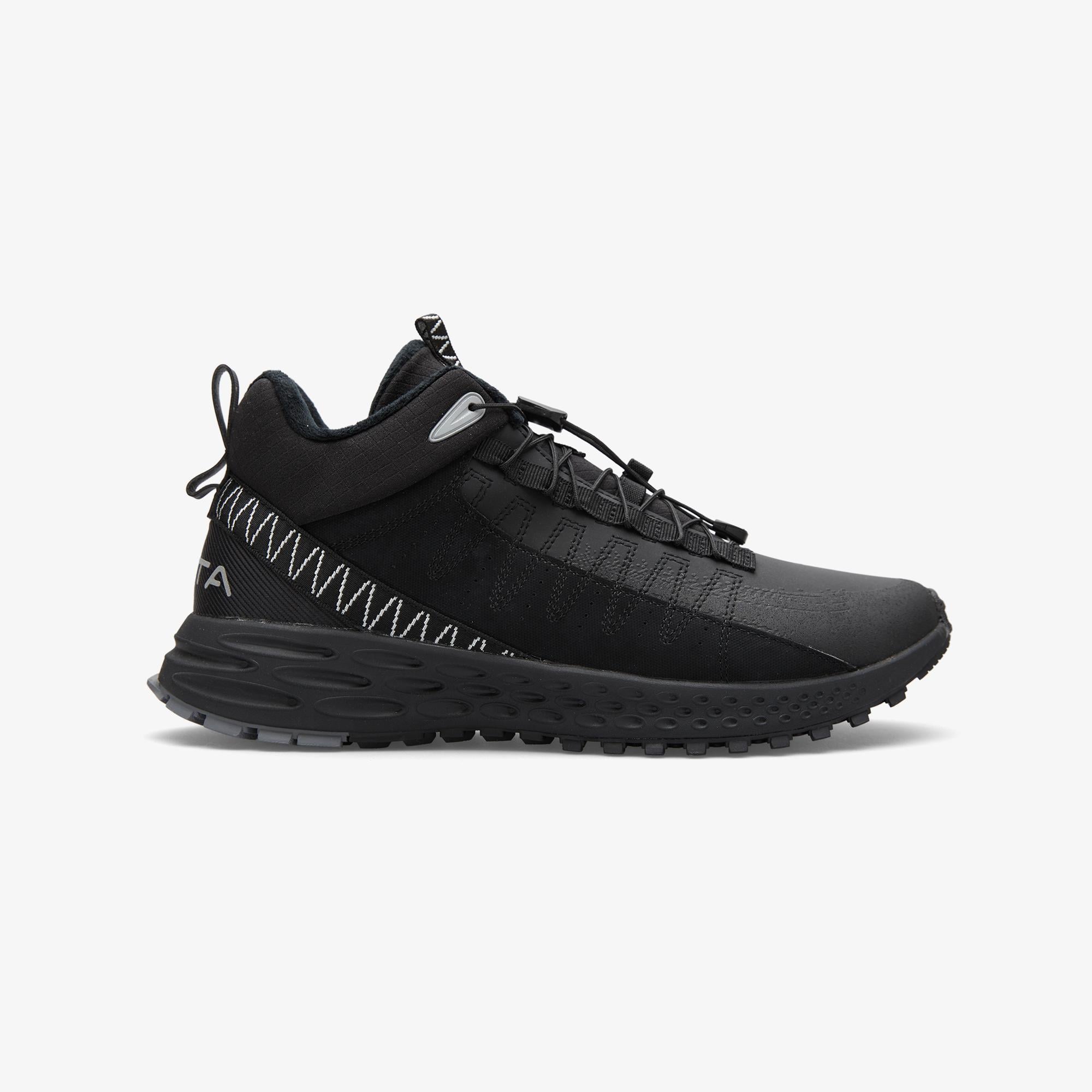 Anta Wild Run Fleece Mid Cut Erkek Siyah Günlük Ayakkabı