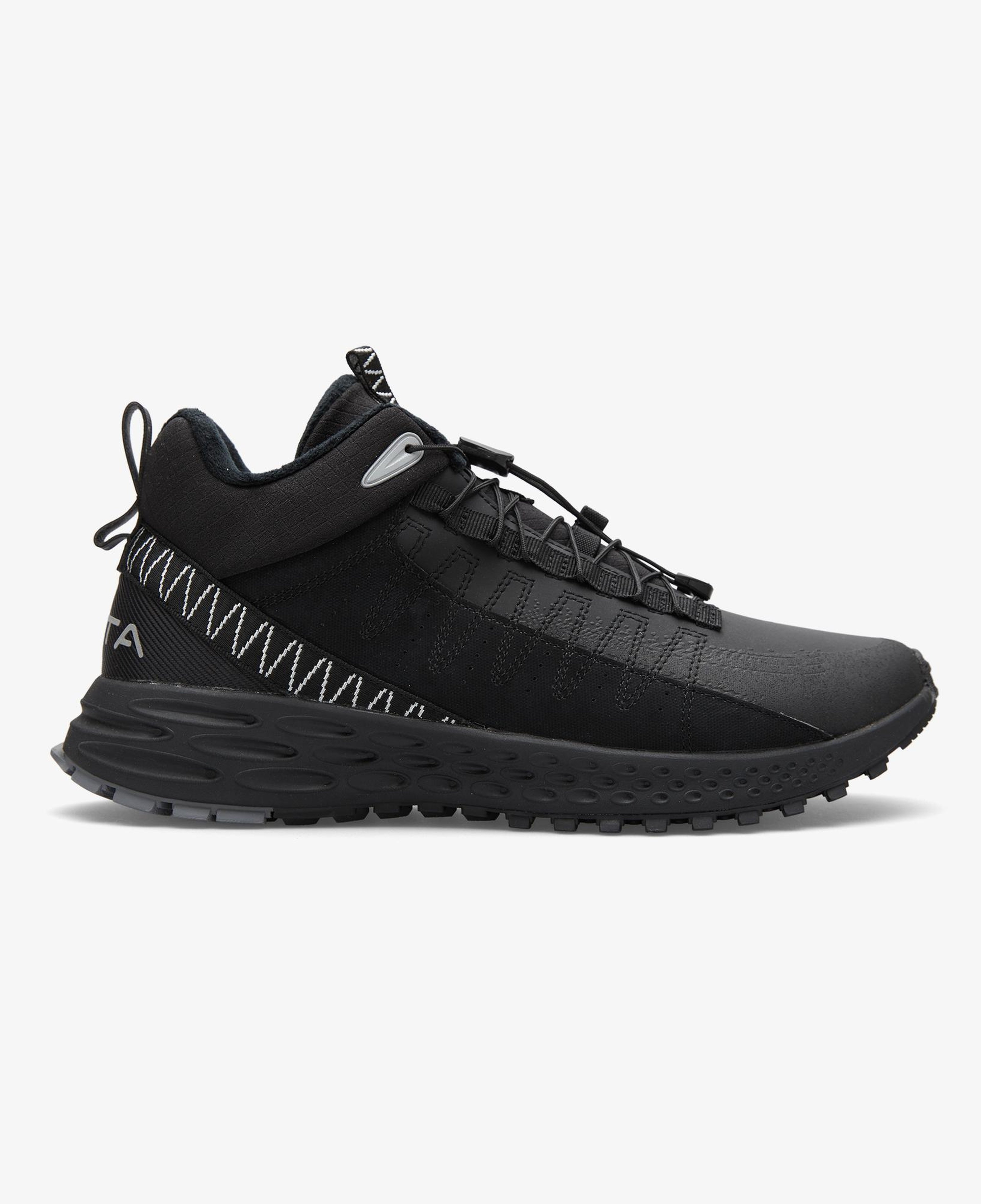 Anta Wild Run Fleece Mid Cut Erkek Siyah Günlük Ayakkabı