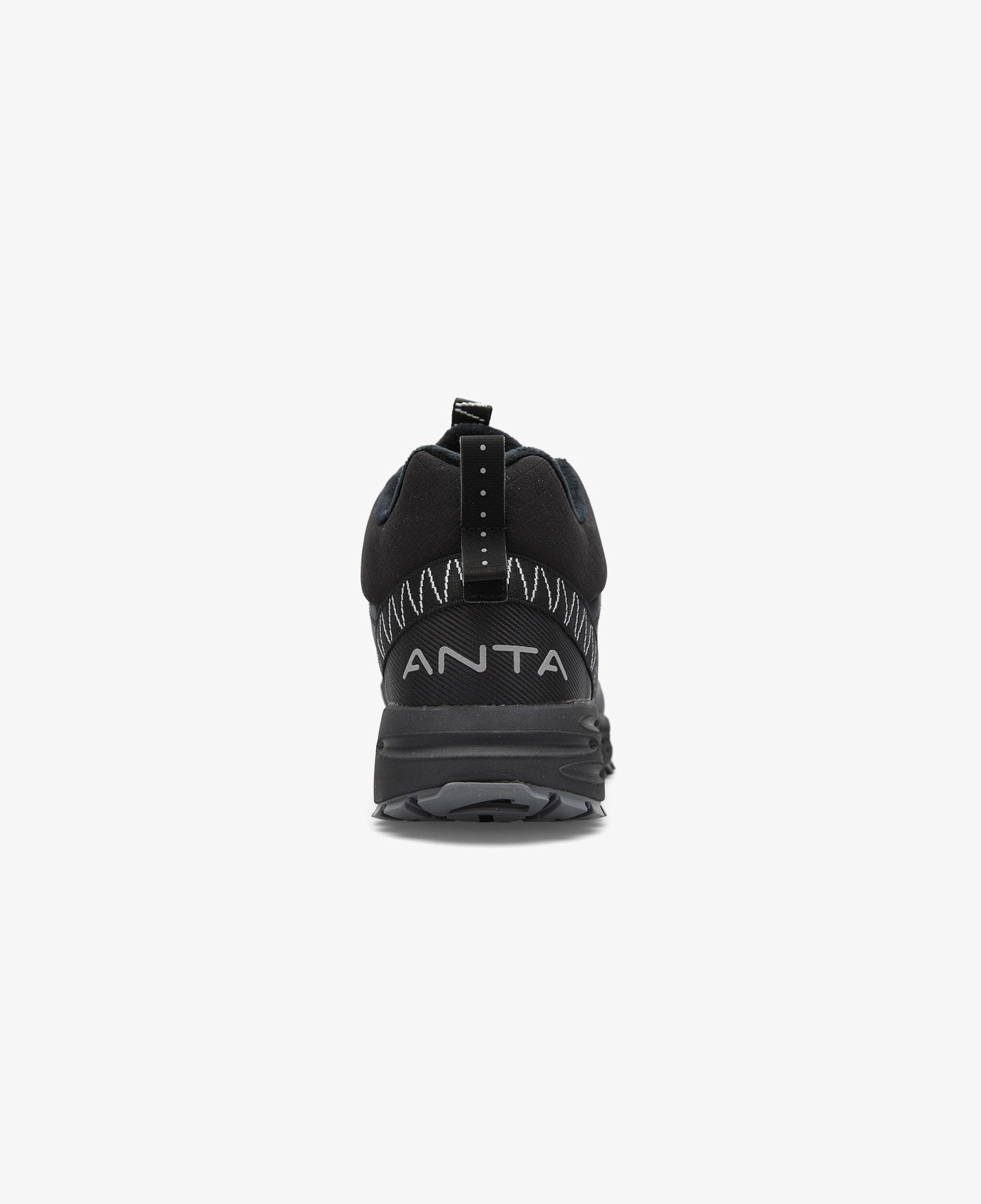 Anta Wild Run Fleece Mid Cut Erkek Siyah Günlük Ayakkabı