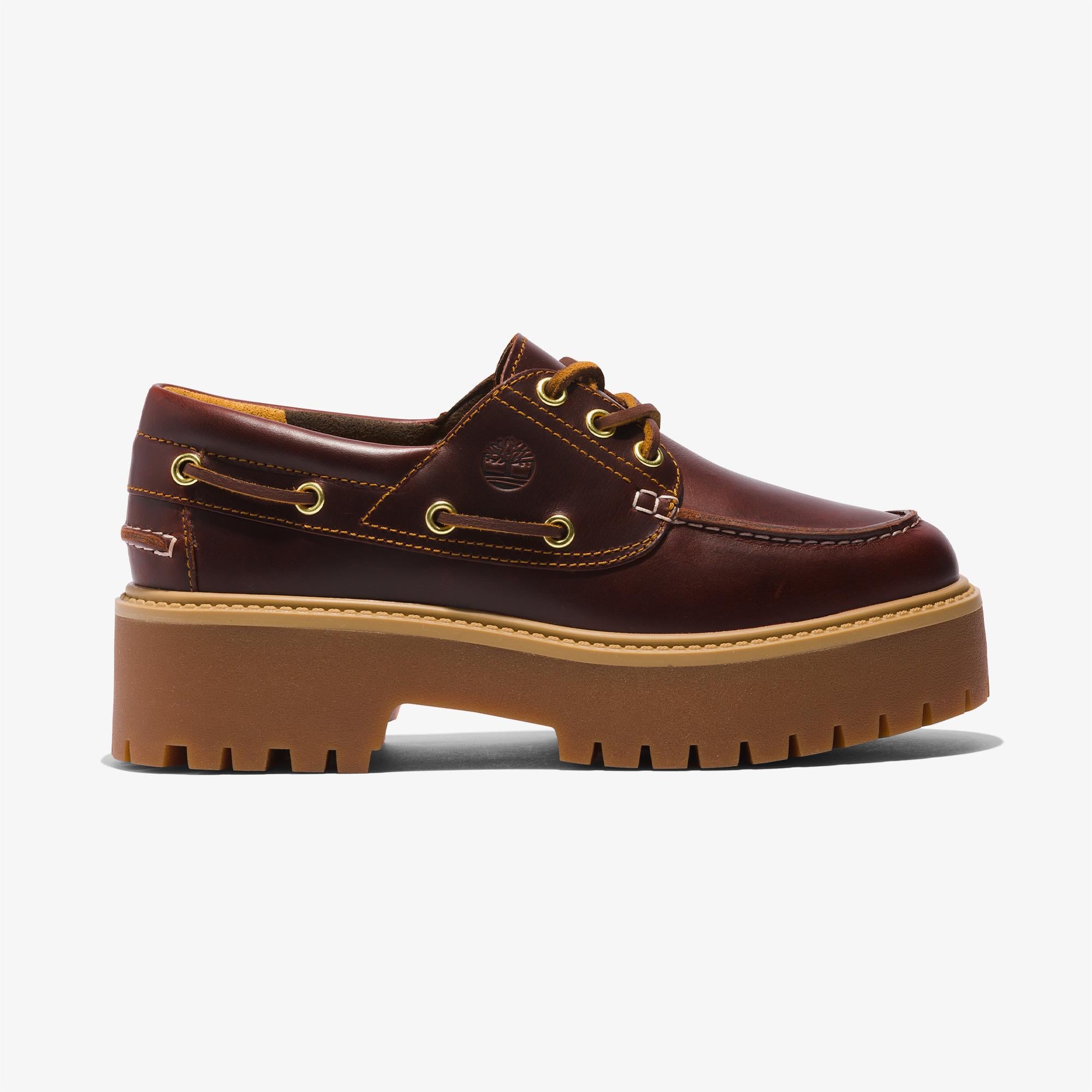 Timberland Stone Street 3 Eye Kadın Kahverengi Ayakkabı