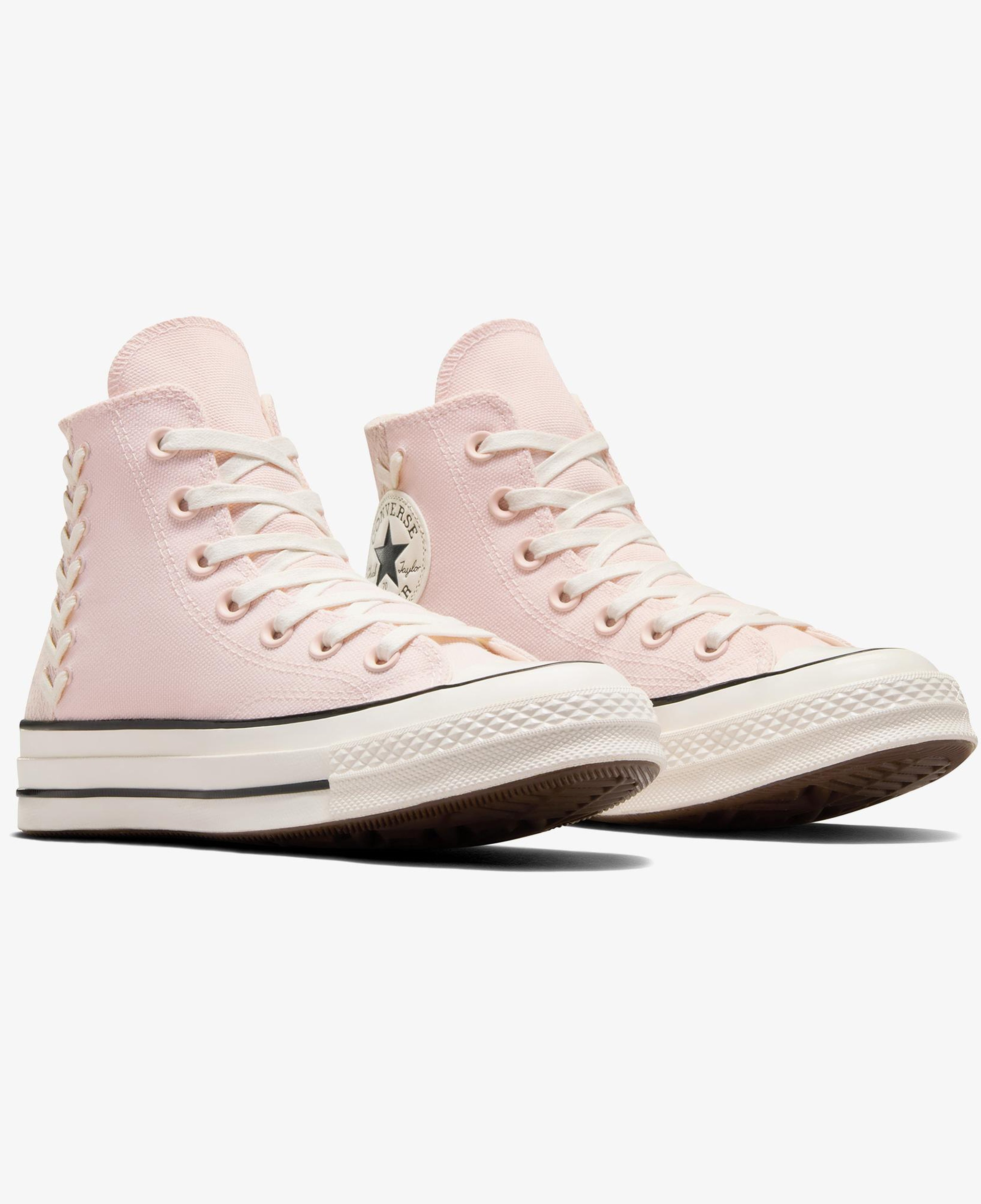Converse Chuck 70 Crafted Laces Unisex Pembe Sneaker