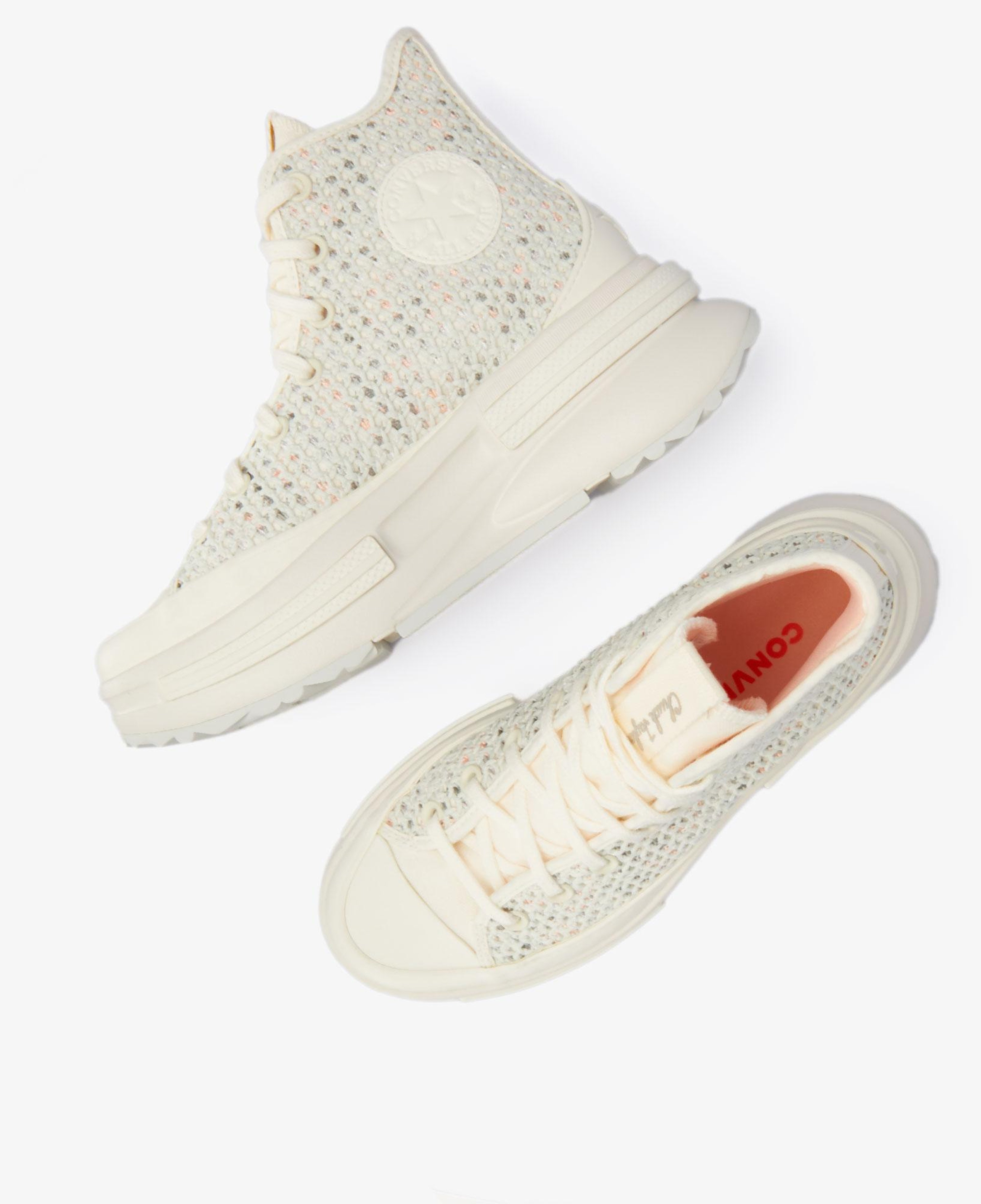 Converse Run Star Legacy CX Unisex Bej Platform Deri Sneaker