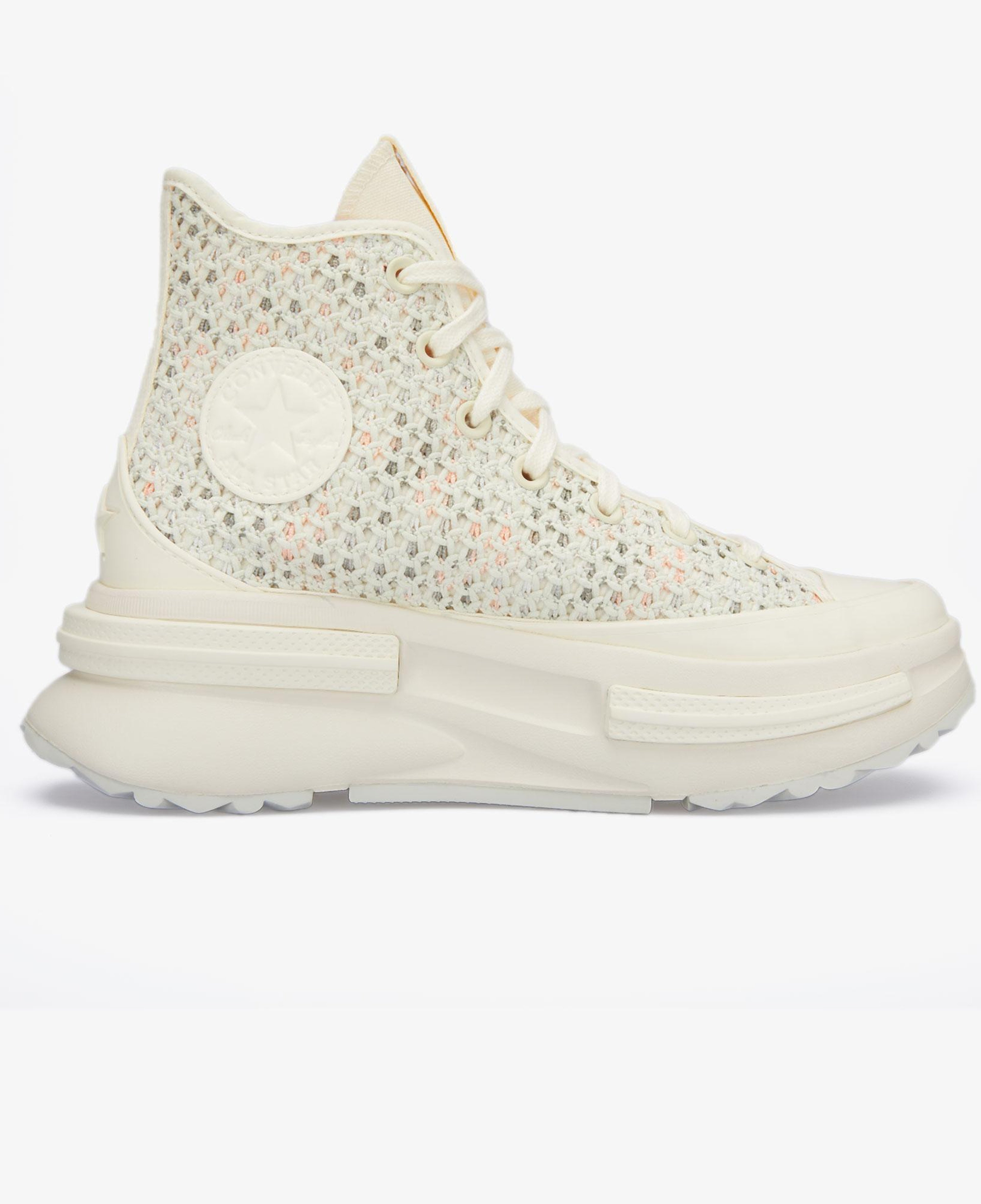 Converse Run Star Legacy CX Unisex Bej Platform Deri Sneaker
