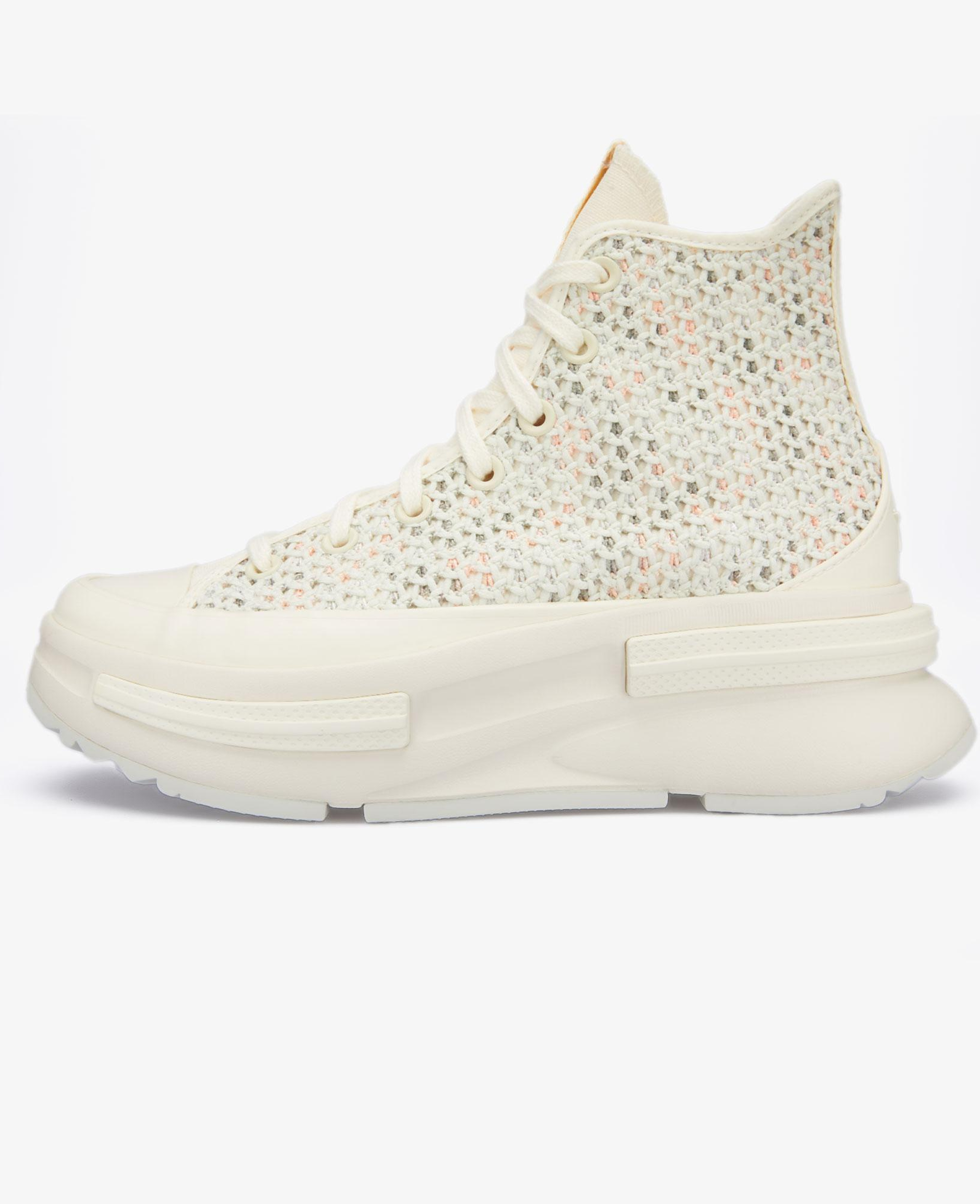 Converse Run Star Legacy CX Unisex Bej Platform Deri Sneaker