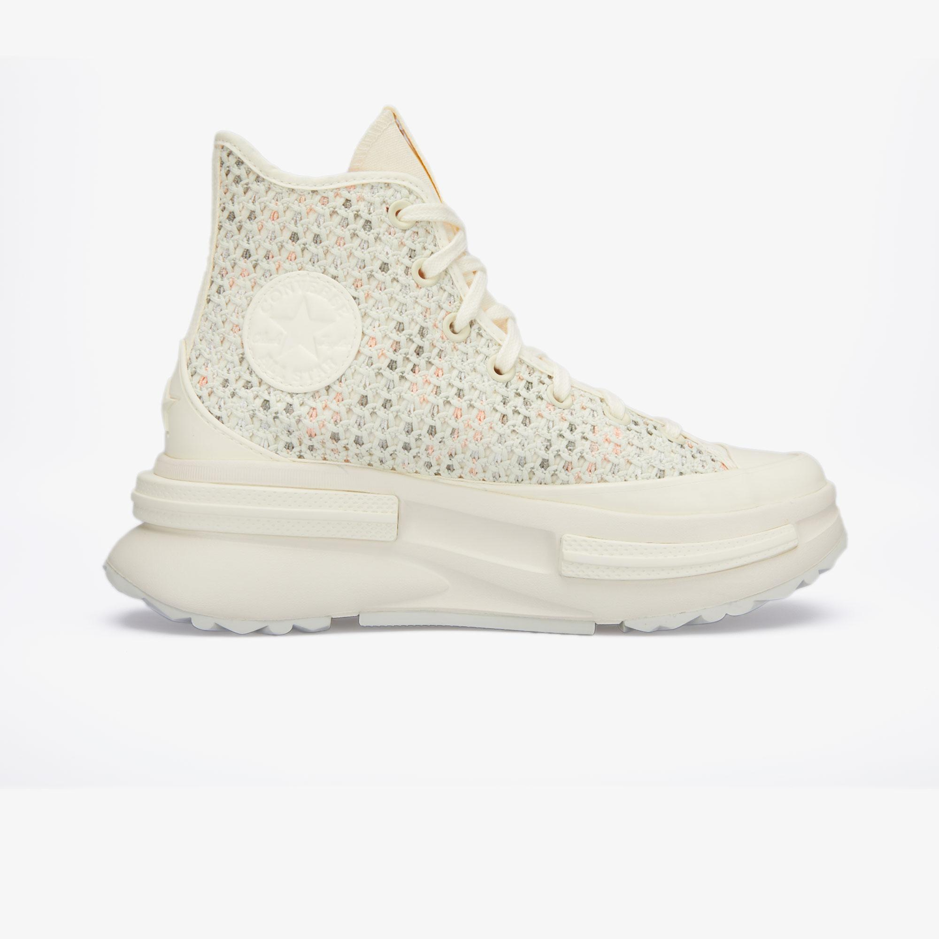 Converse Run Star Legacy CX Unisex Bej Platform Deri Sneaker