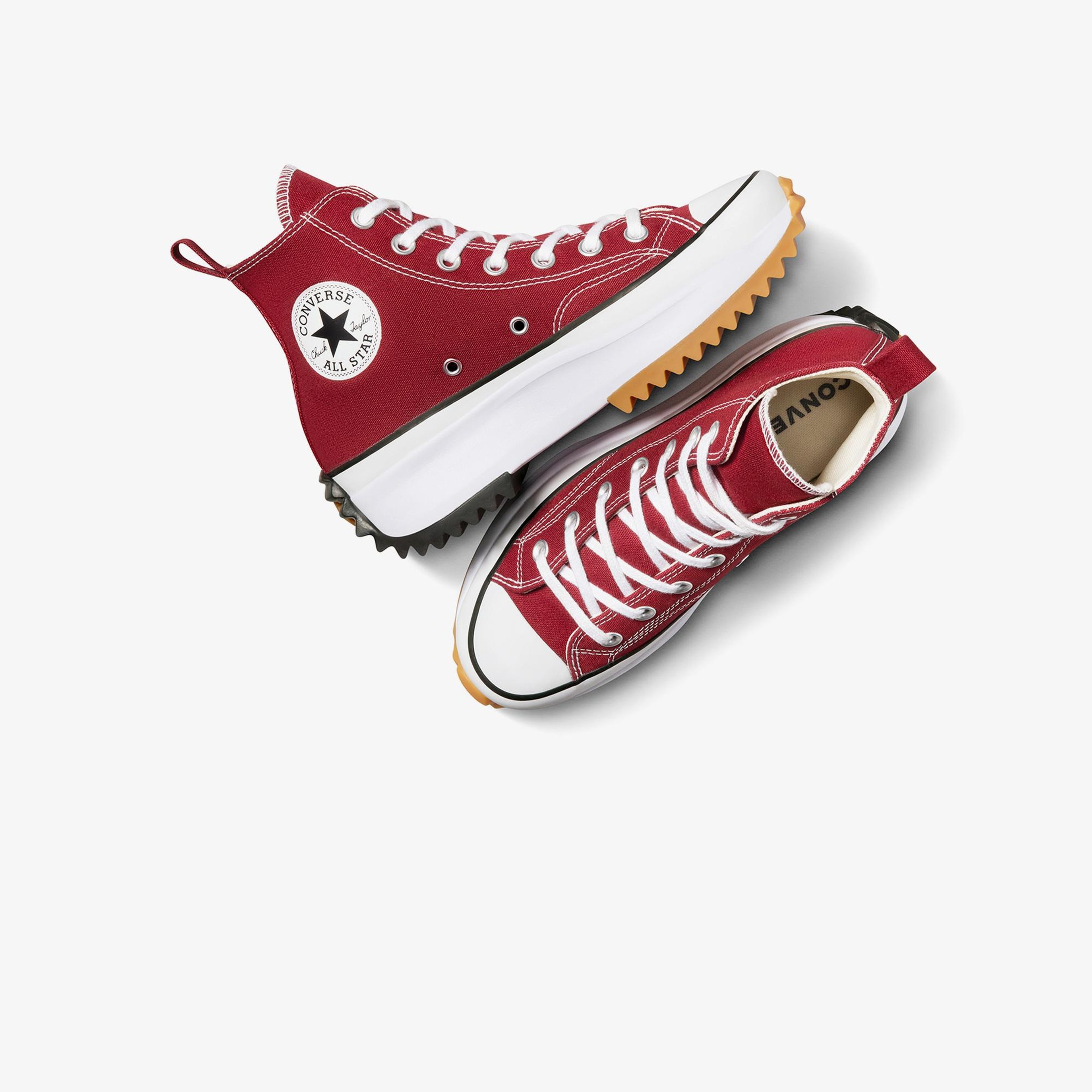 Converse Run Star Hike Unisex Kırmızı Platform Sneaker