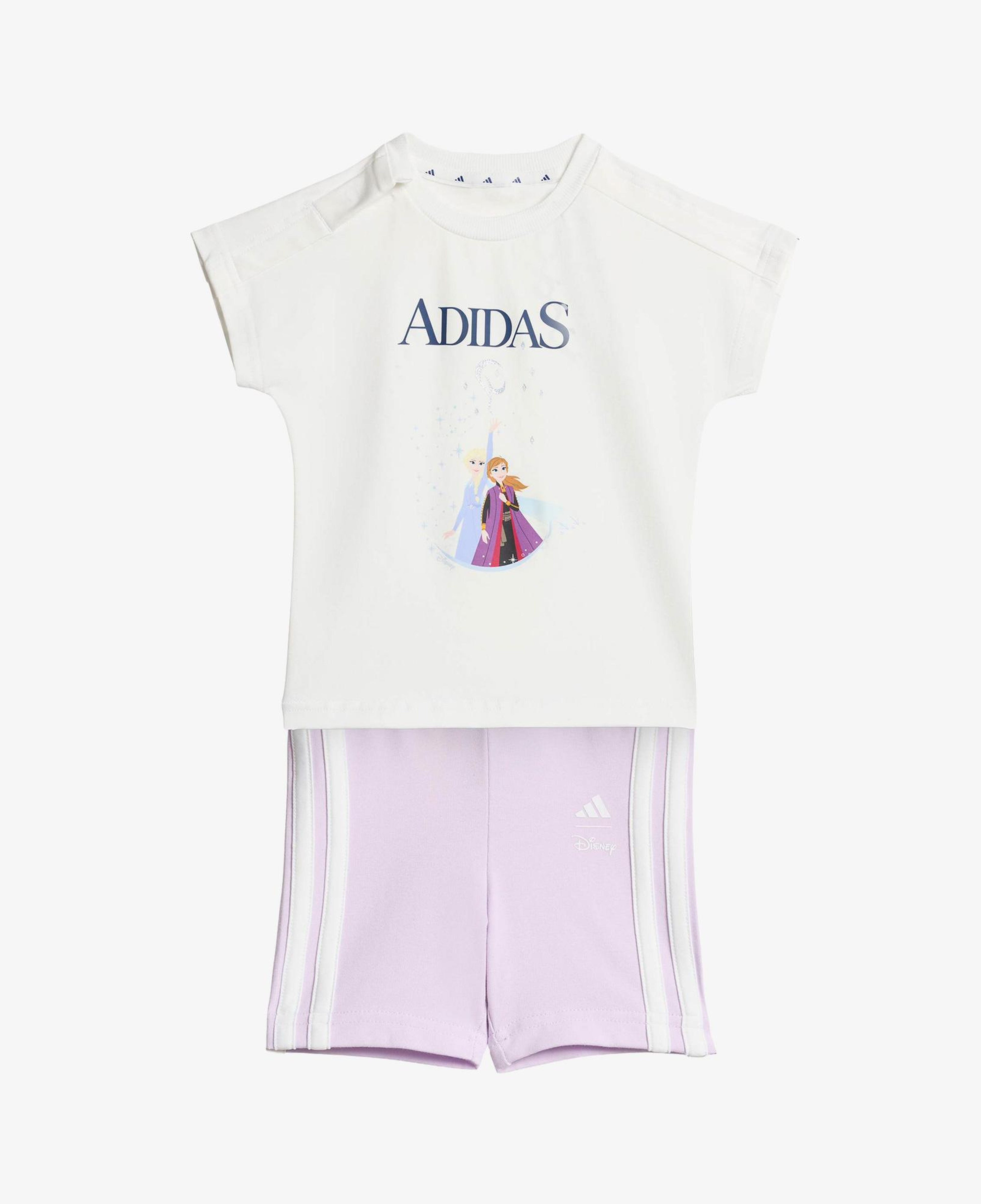 adidas Disney Frozen Çocuk Beyaz Eşofman Takımı