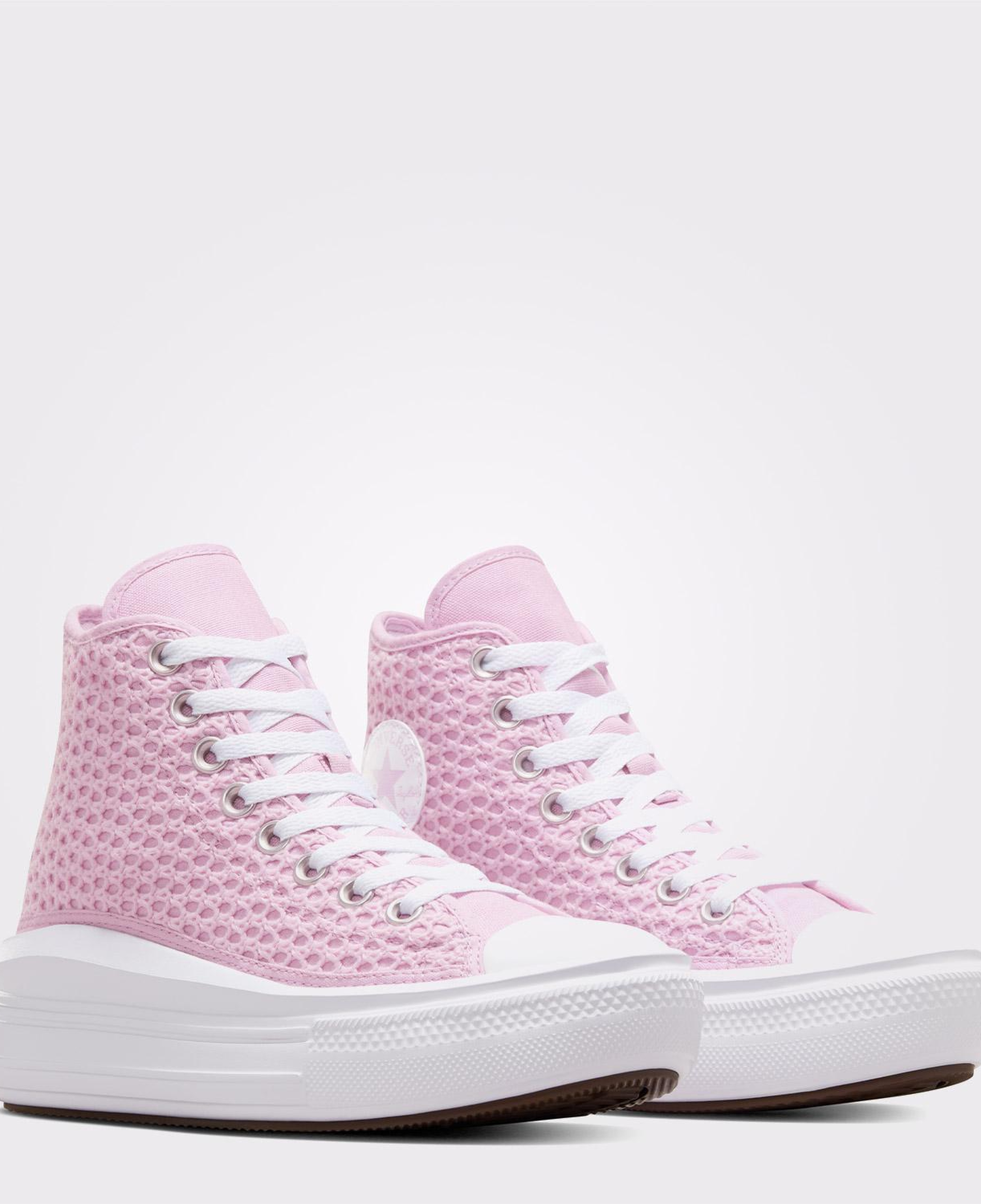 Converse Chuck Taylor All Star Move Çocuk Pembe Platform Sneaker
