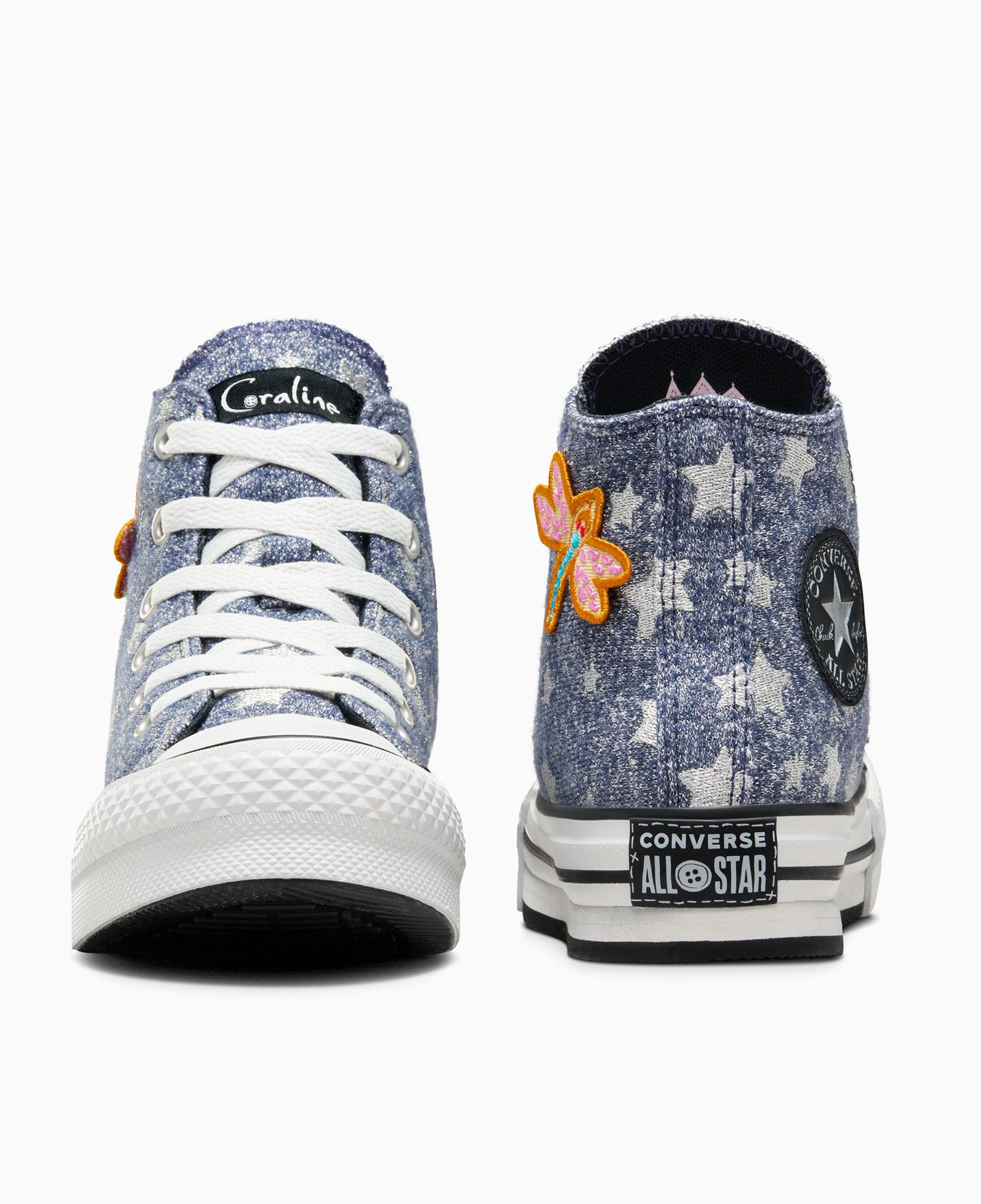 Converse Chuck Taylor All Star EVA Lift Çocuk Lacivert Platform Sneaker