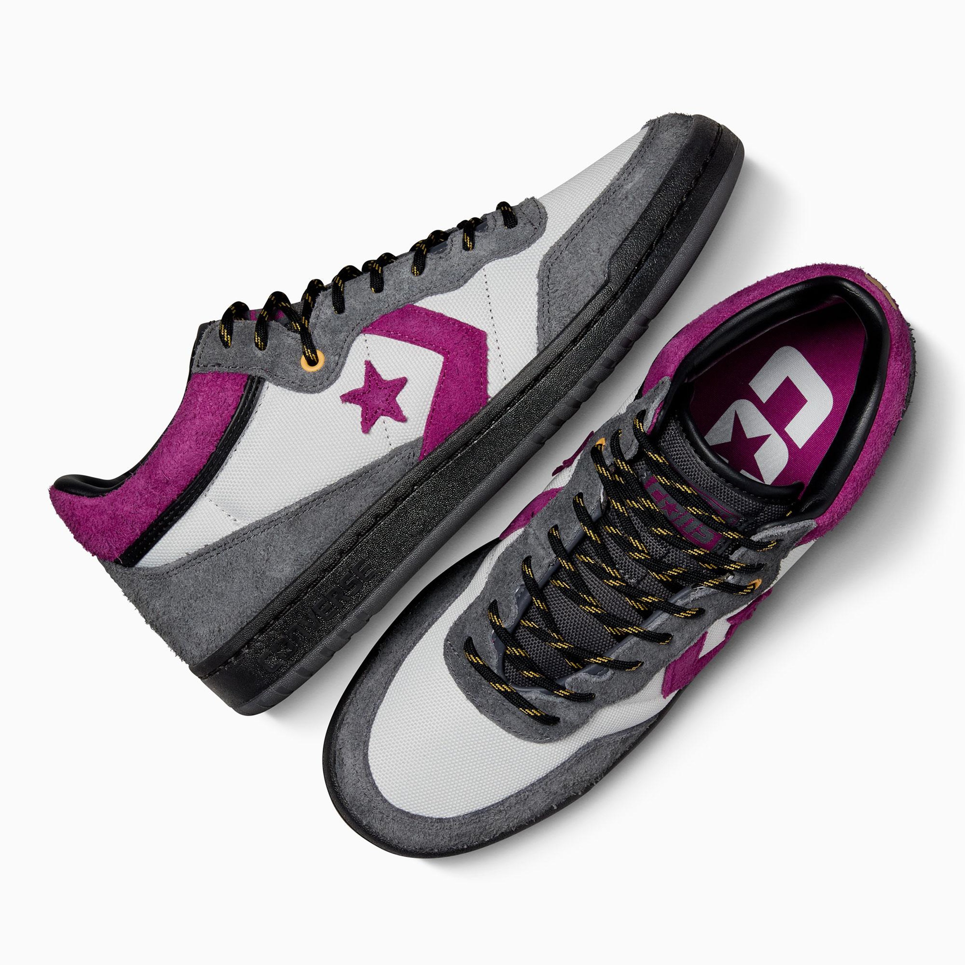 Converse Fastbreak Pro Unisex Gri Süet Deri Sneaker