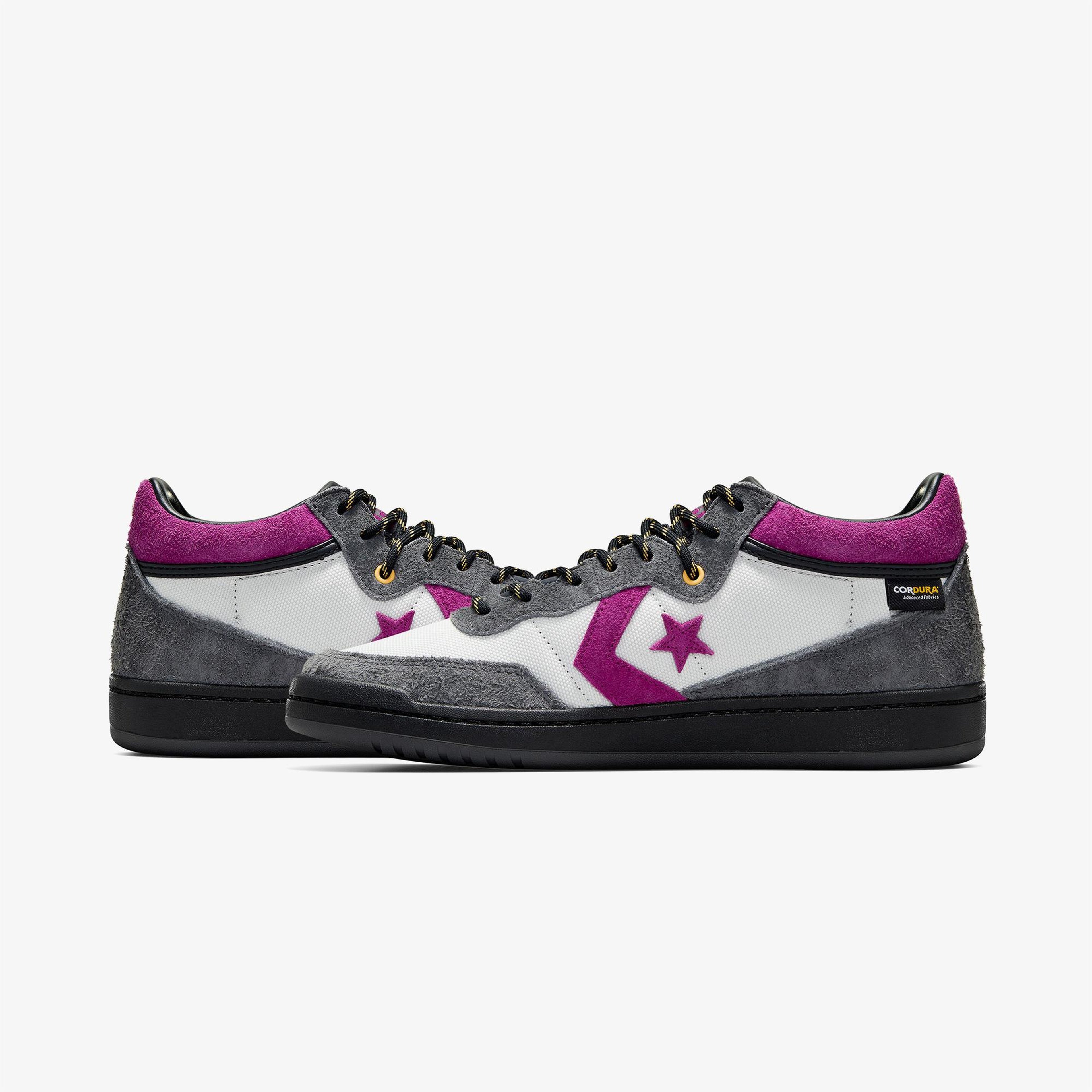 Converse Fastbreak Pro Unisex Gri Süet Deri Sneaker