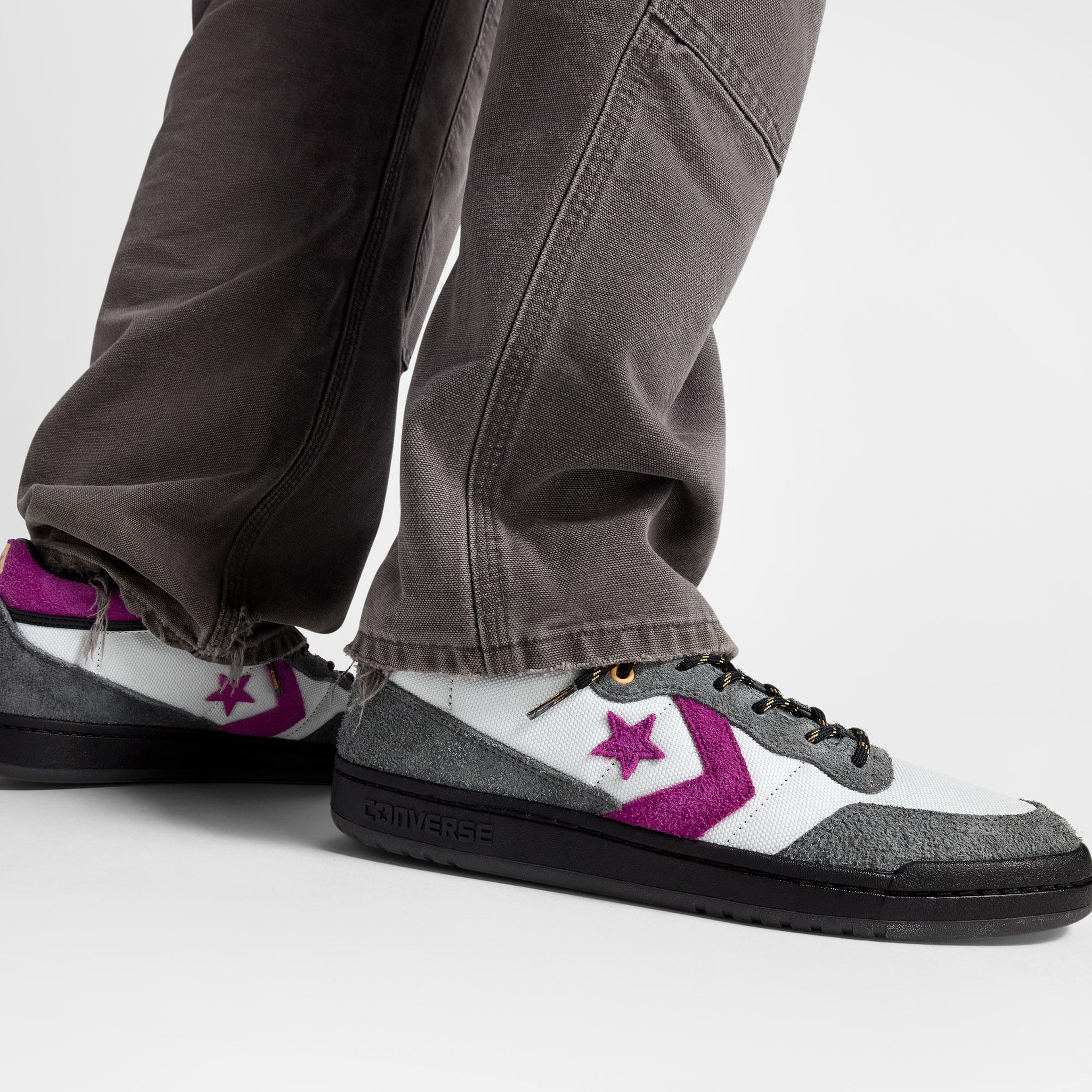 Converse Fastbreak Pro Unisex Gri Süet Deri Sneaker