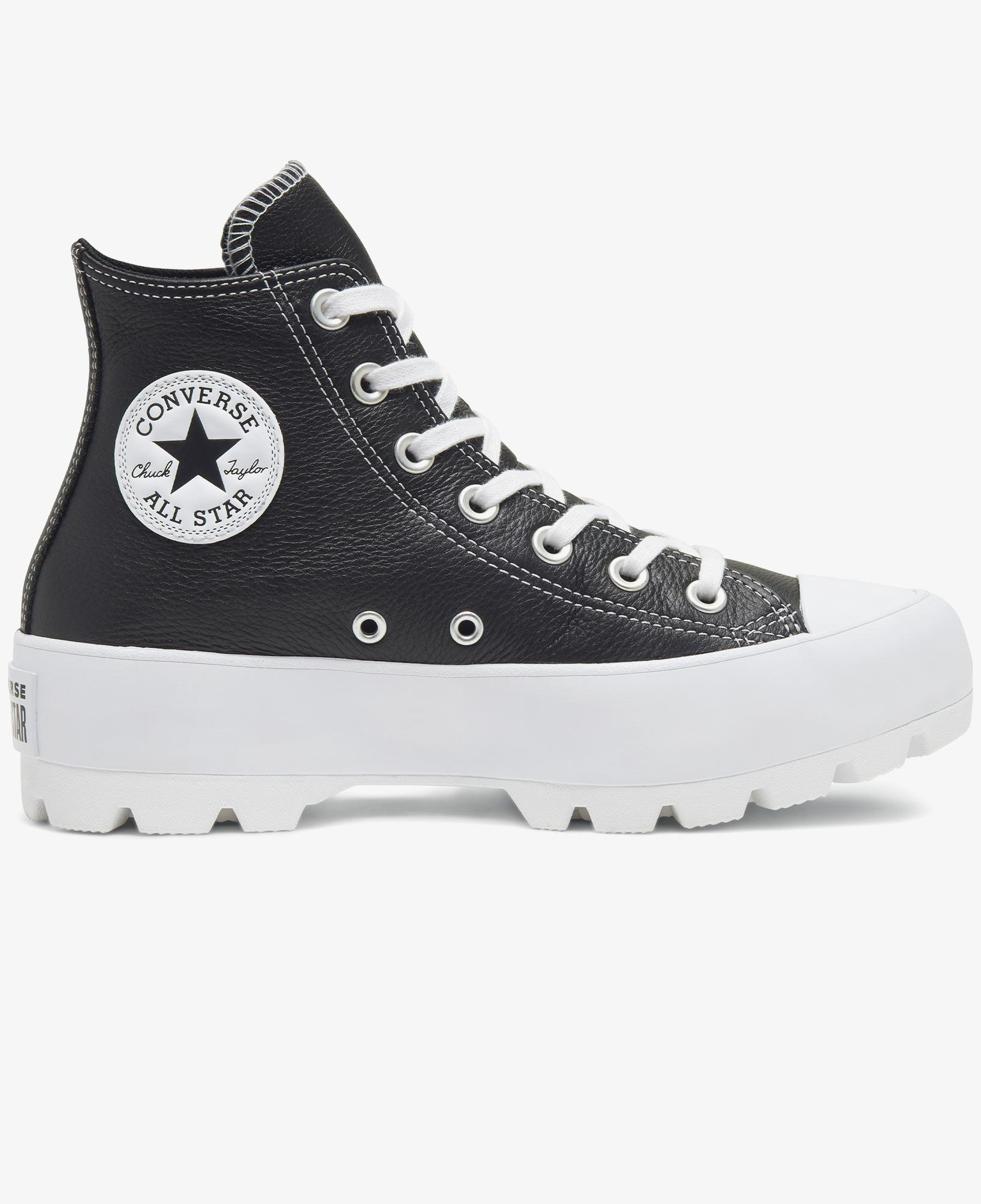 Converse Chuck Taylor All Star Lugged Leather Unisex Siyah Sneaker