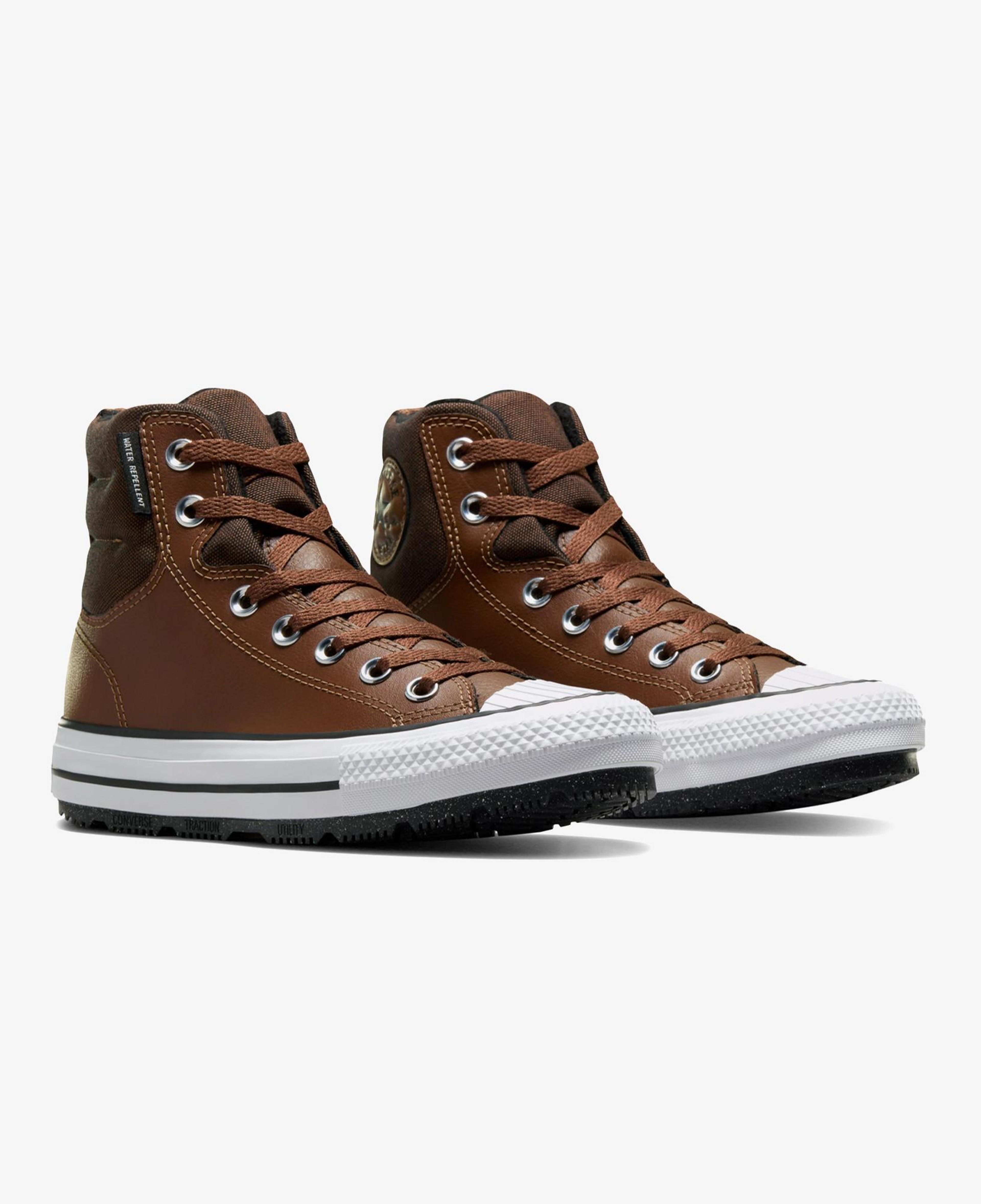 Converse Chuck Taylor All Star Berkshire Çocuk Kahverengi Deri Bot