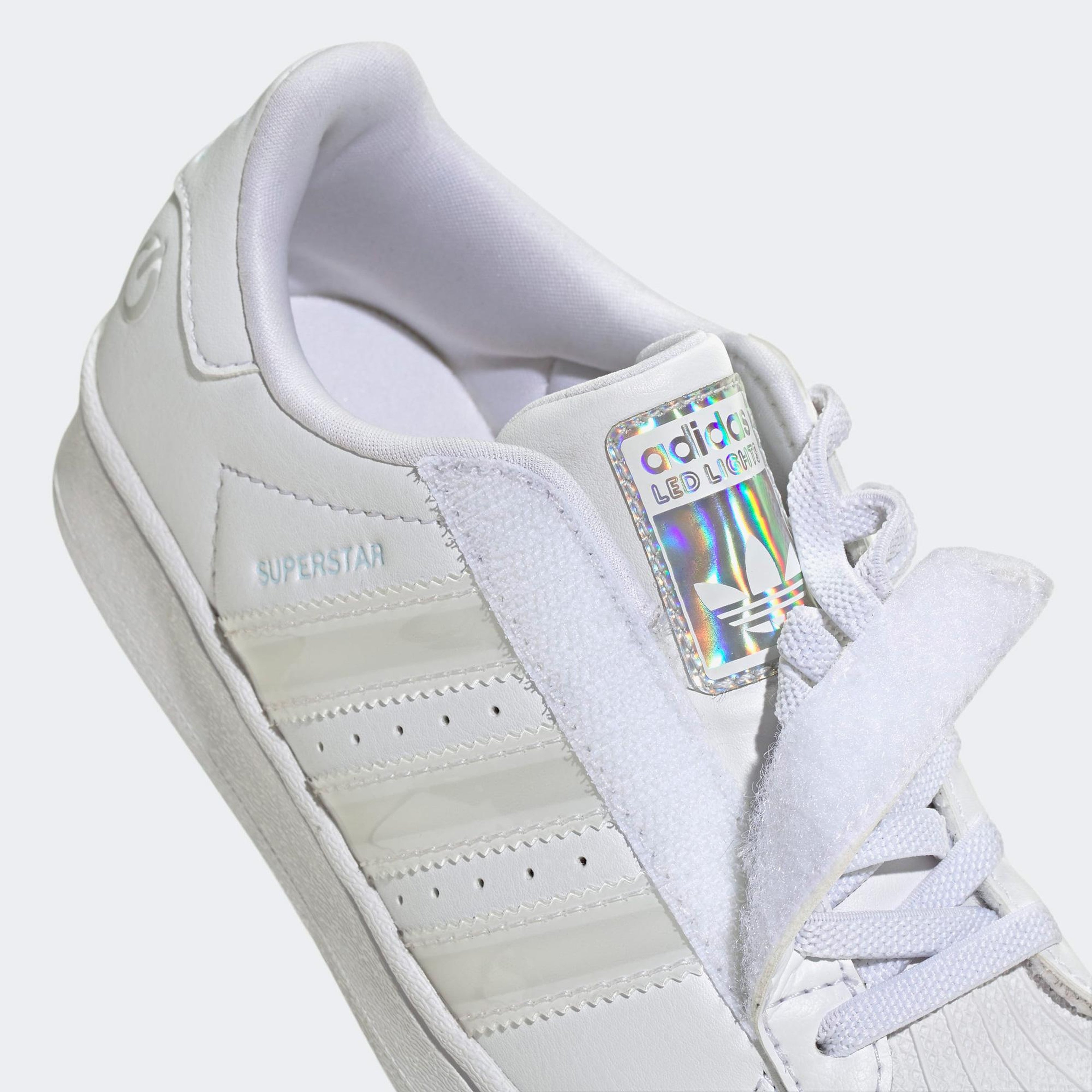 adidas Superstar Led Lights Işıklı Çocuk Beyaz Spor Ayakkabı