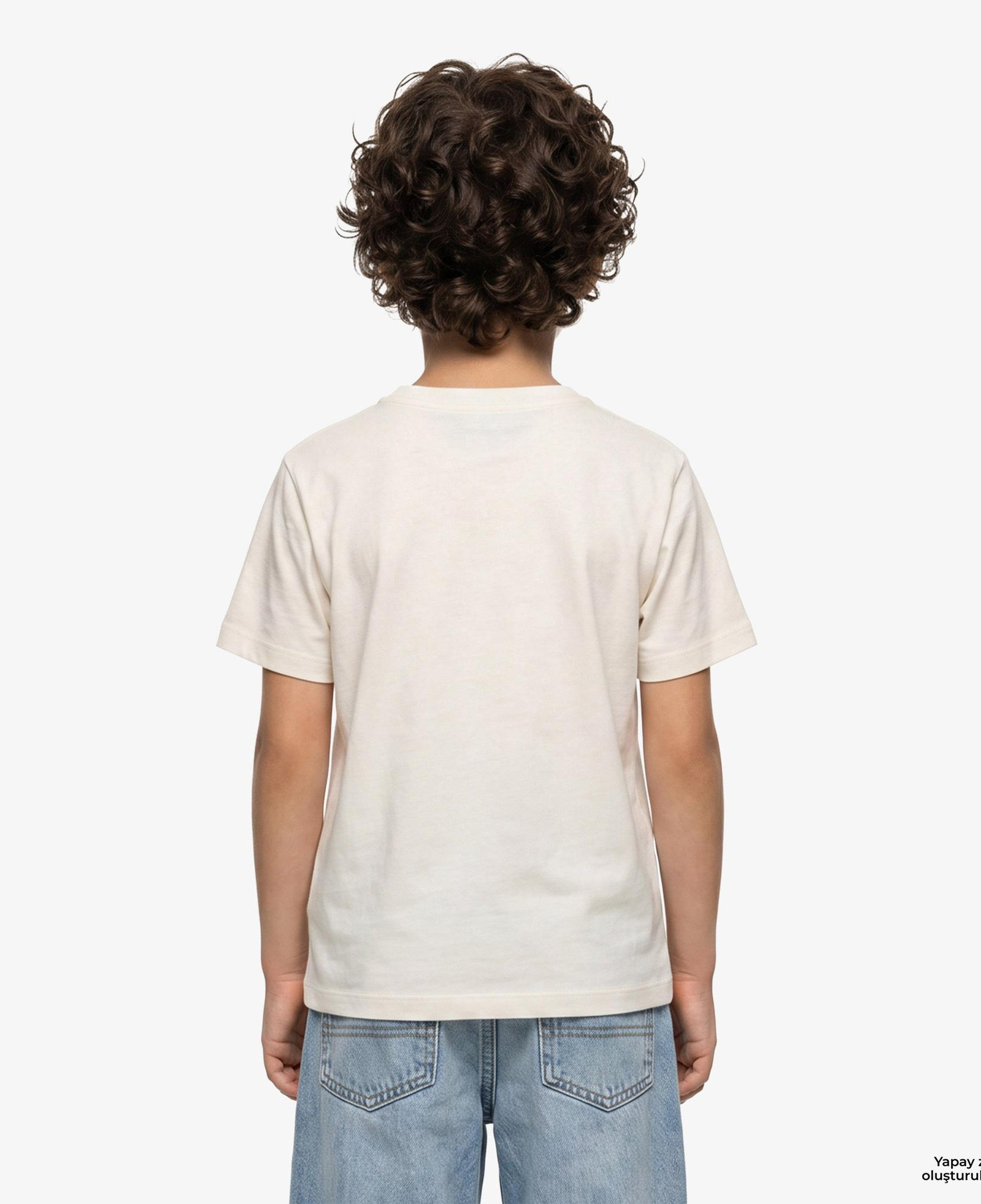 Calvin Klein Chest Logo Çocuk Sarı T-Shirt