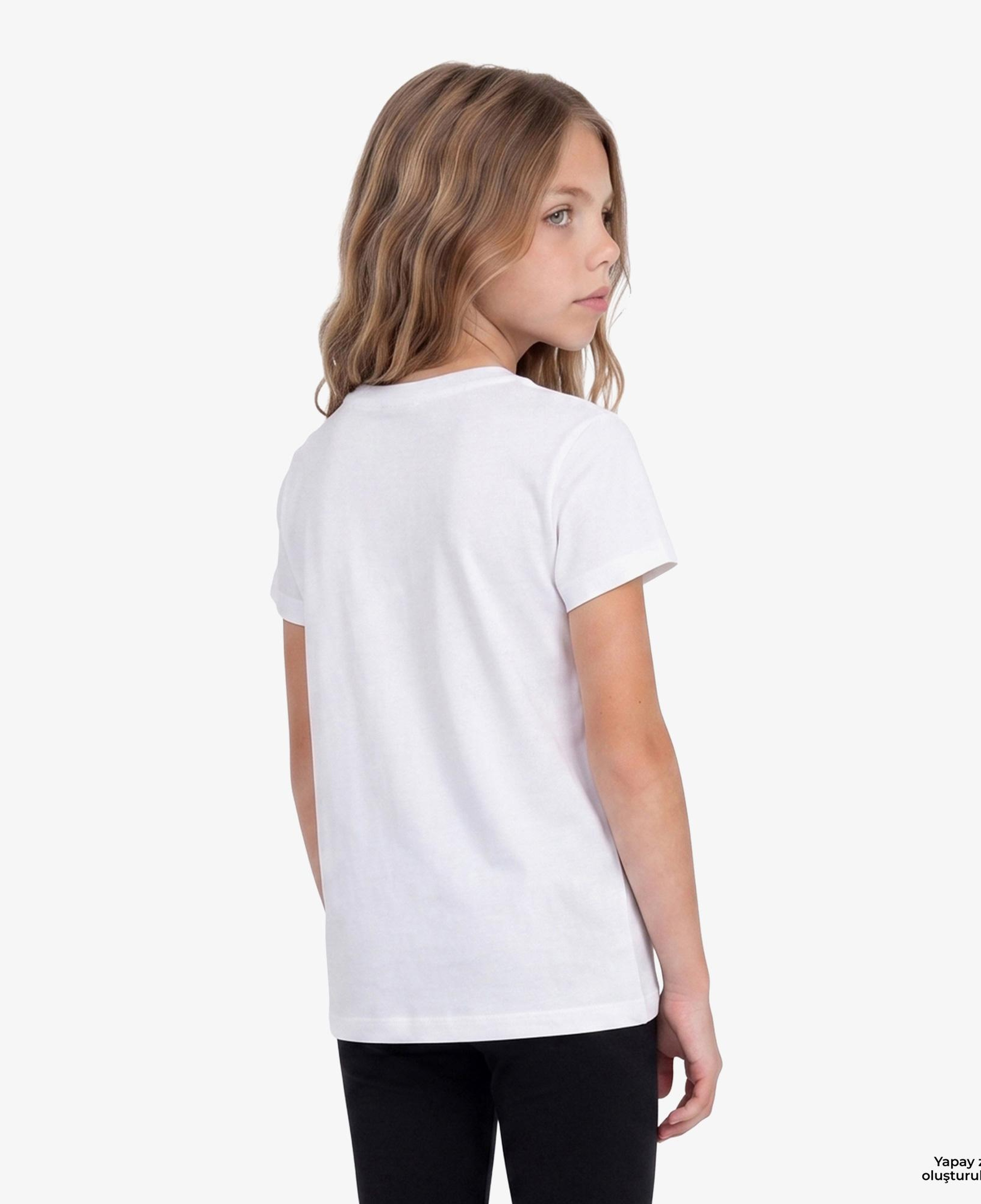 Calvin Klein Seasonal Monologo Çocuk Beyaz T-Shirt