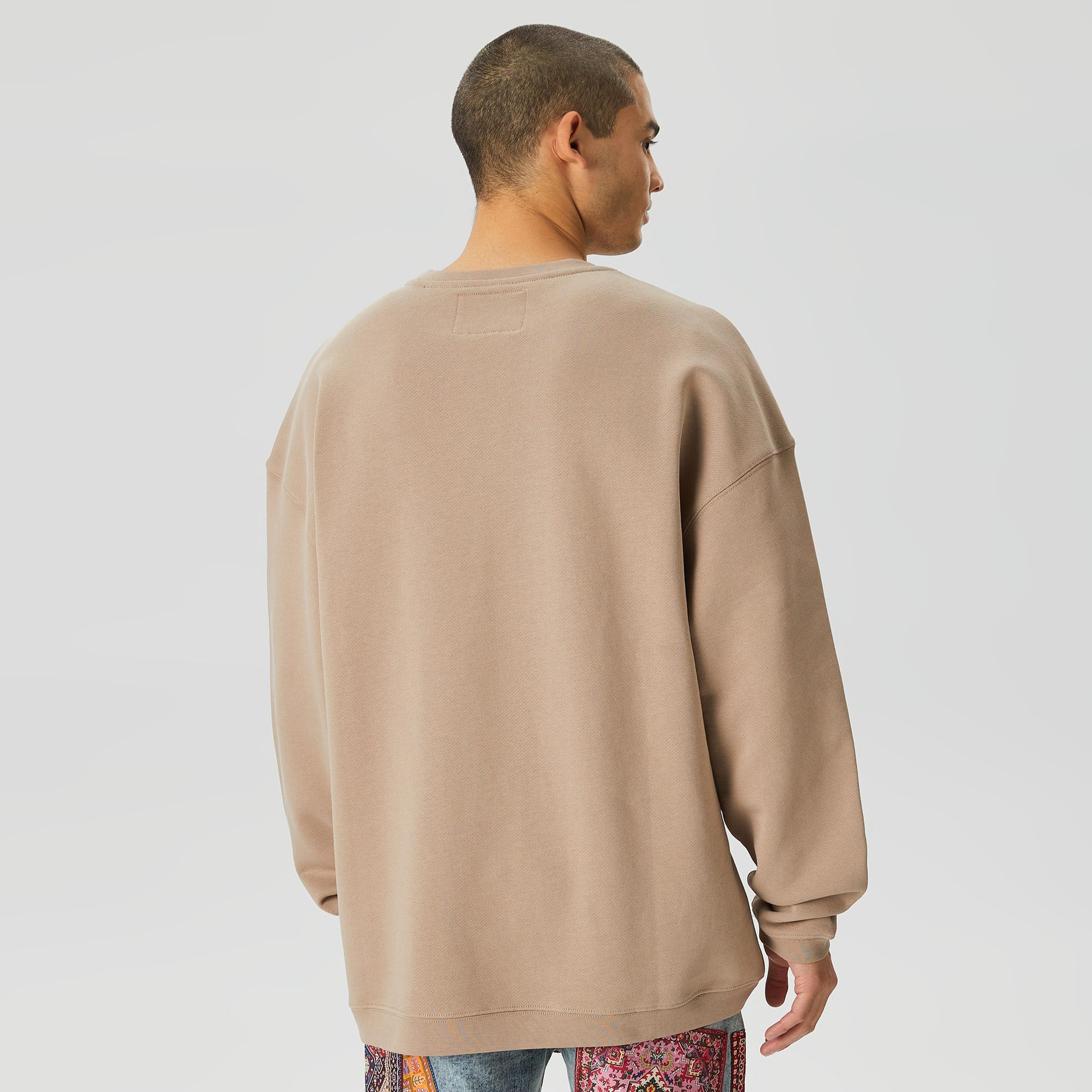 Les Benjamins Market Unisex Kahverengi Sweatshirt