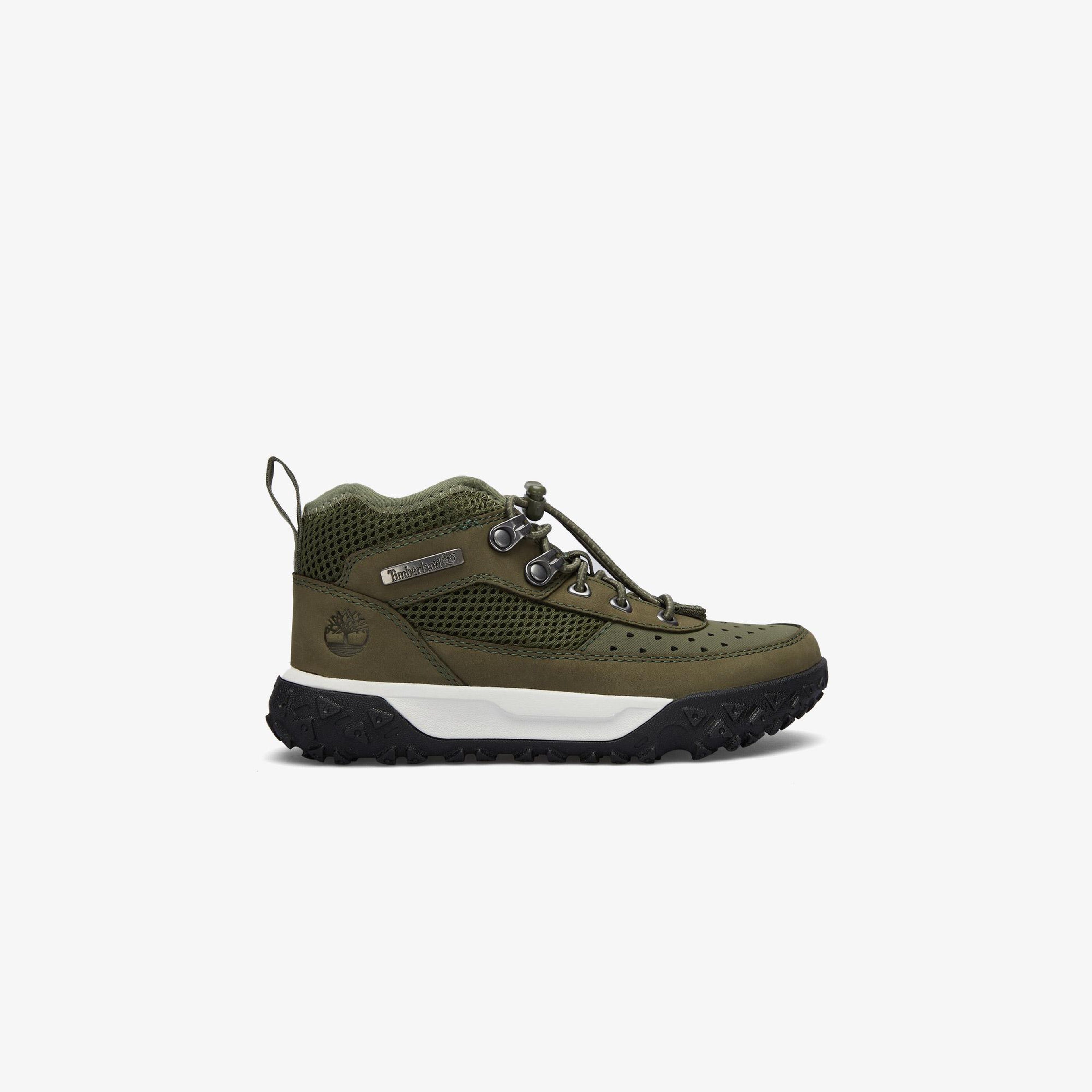 Timberland Greenstride Motion 6 Mid Lace Up Çocuk Yeşil Outdoor Ayakkabı