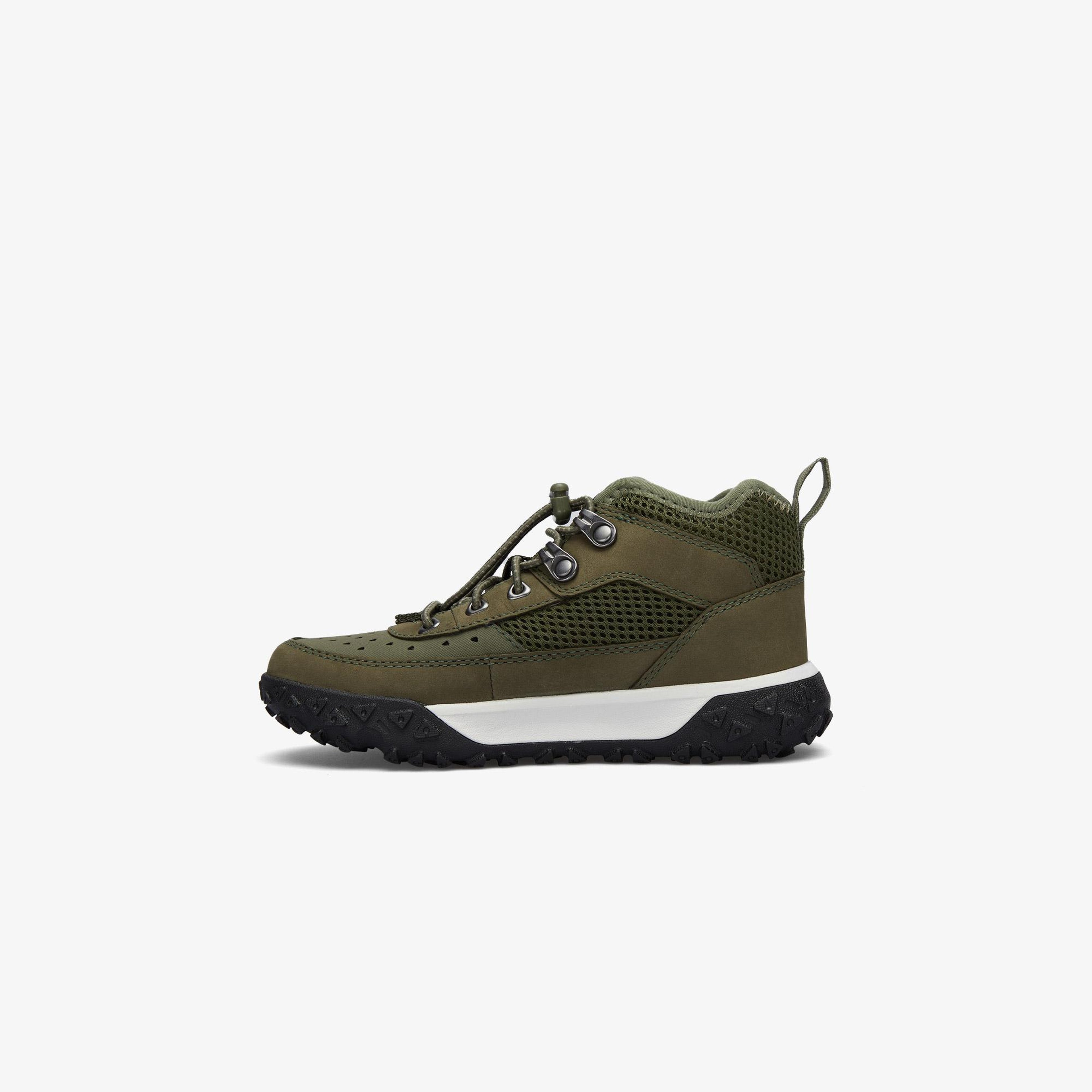 Timberland Greenstride Motion 6 Mid Lace Up Çocuk Yeşil Outdoor Ayakkabı