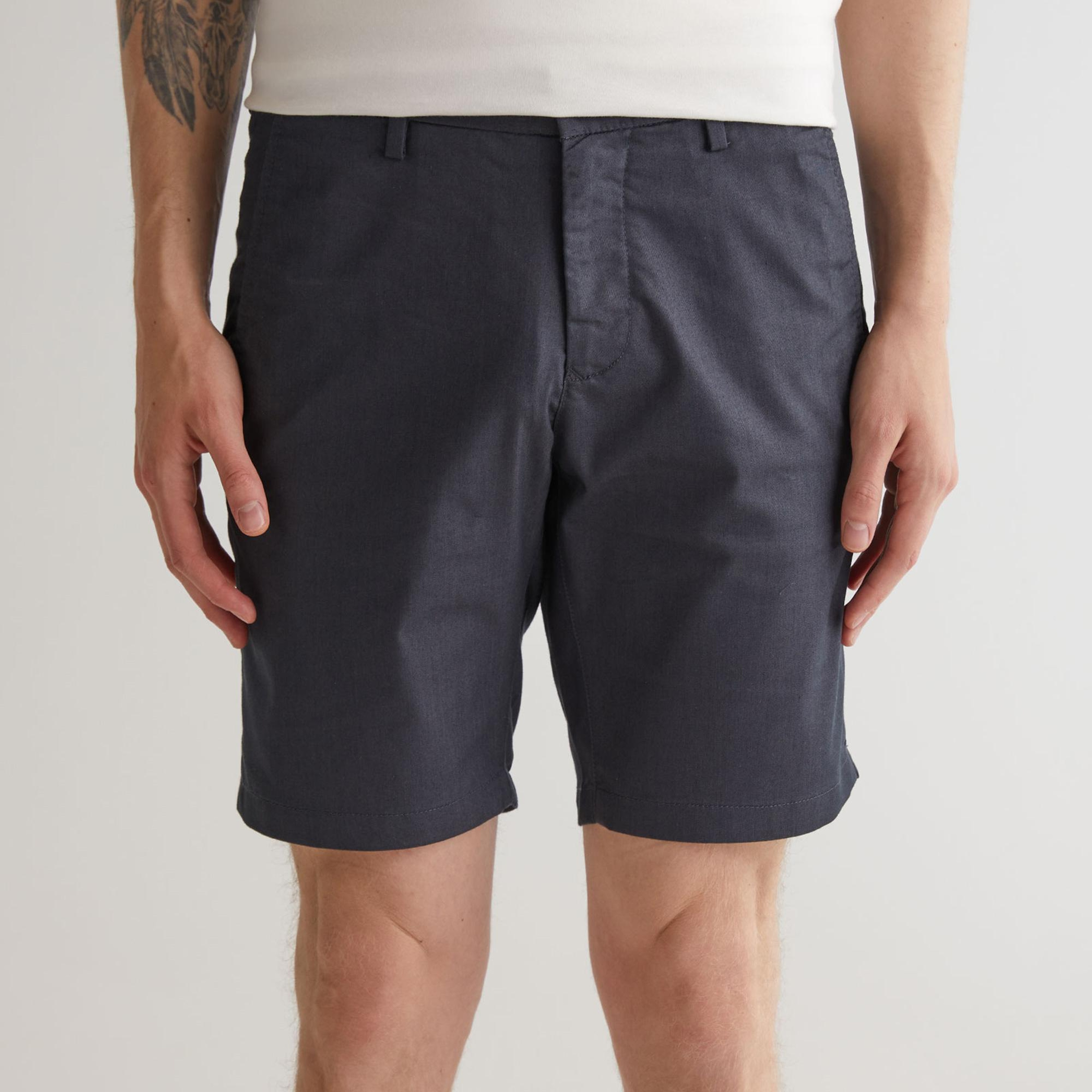 GANT Erkek Gri Slim Fit Şort