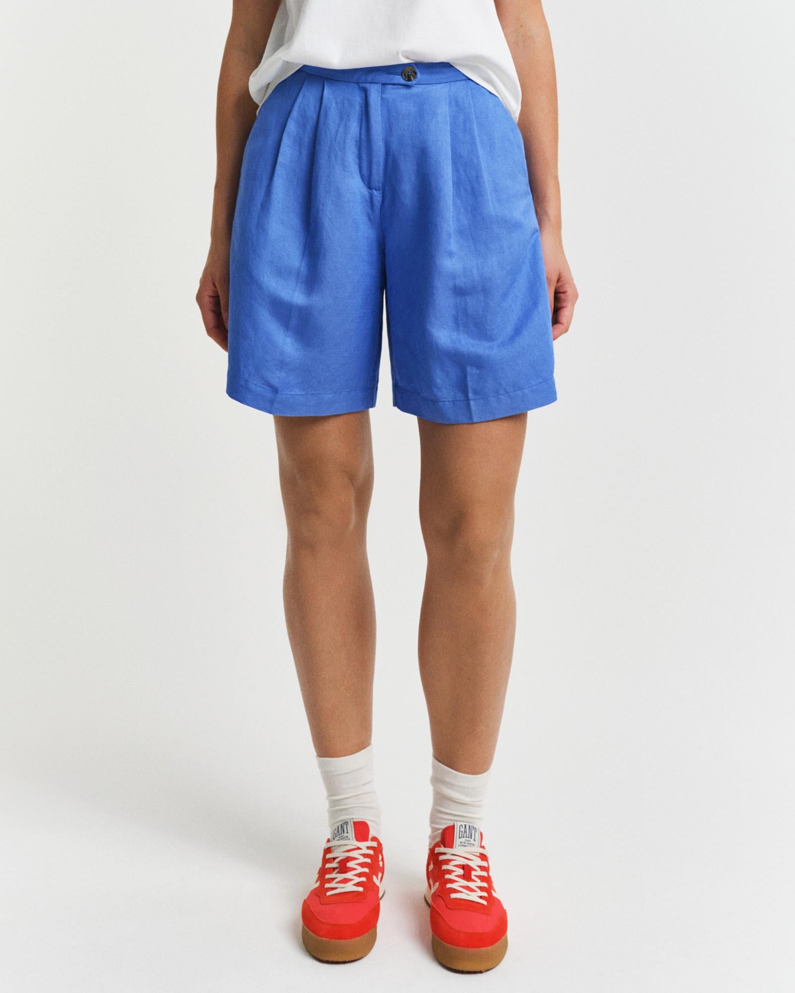 GANT Kadın Mavi Relaxed Fit Şort