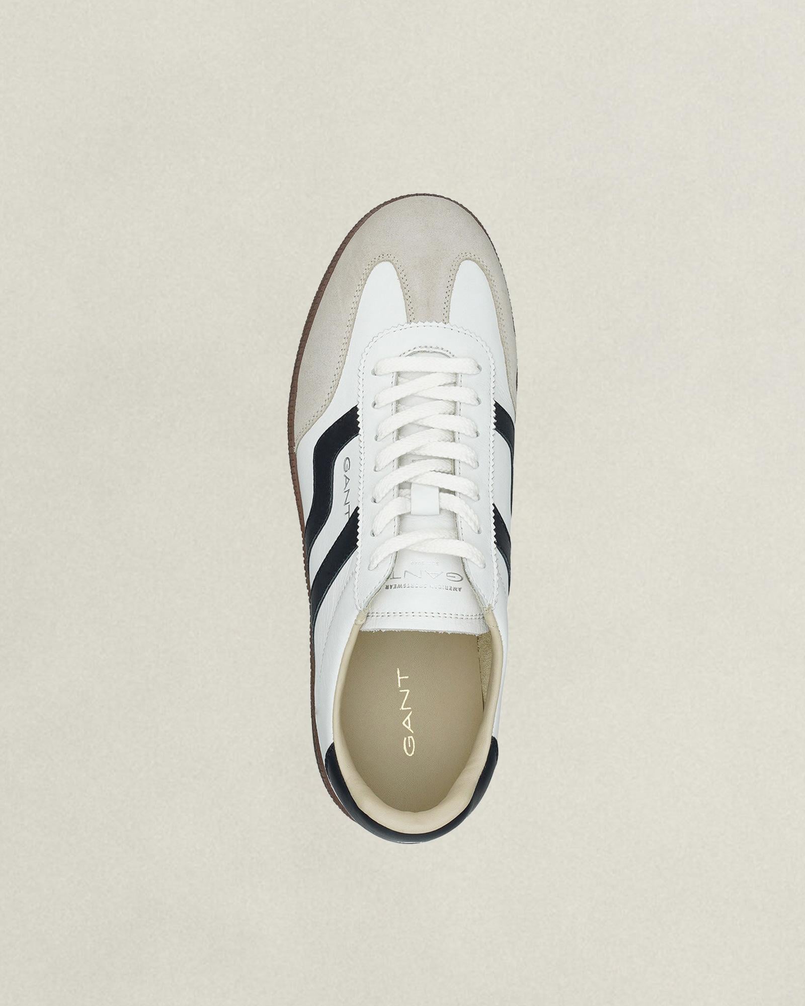 GANT Erkek Beyaz Süet Cuzmo Sneaker