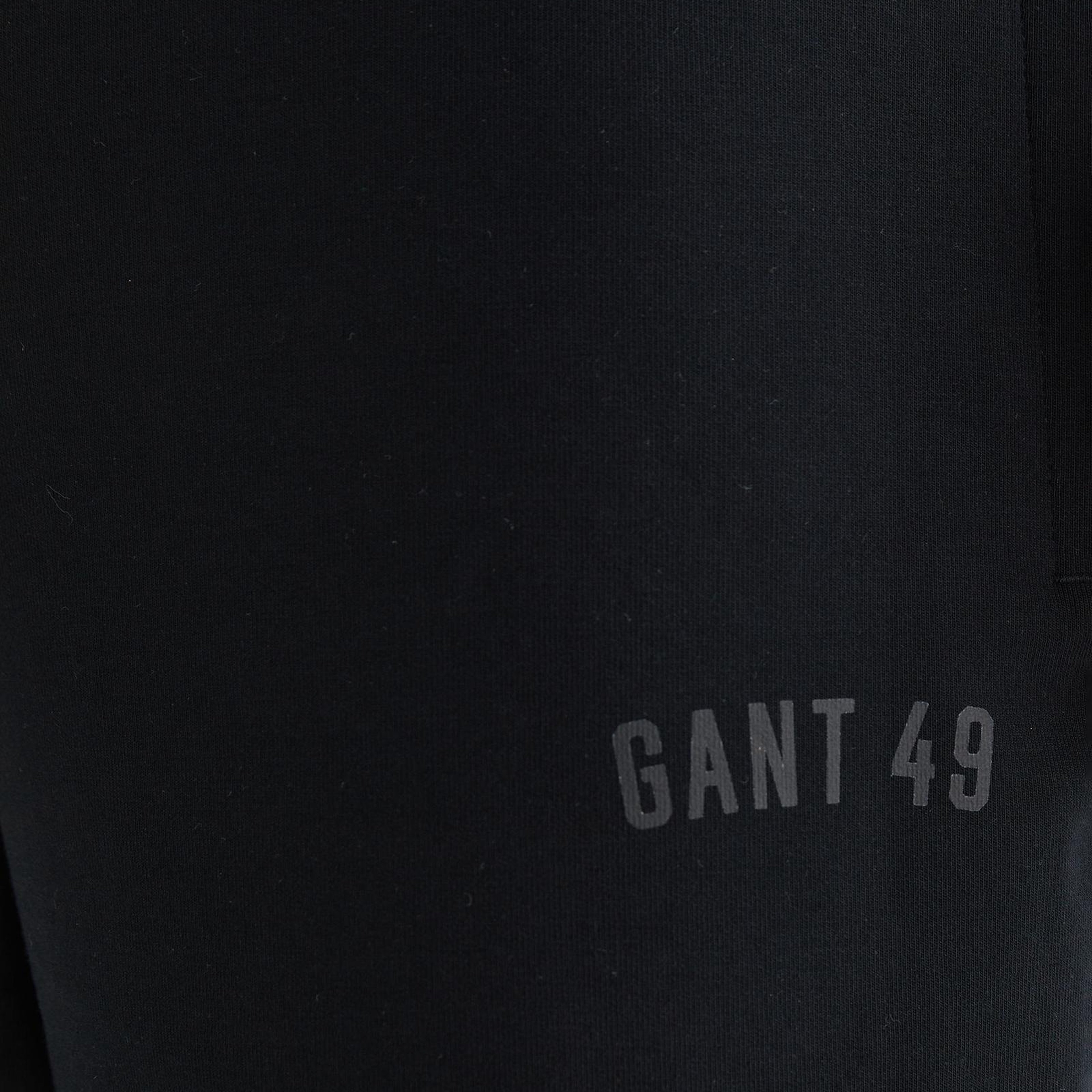 GANT Erkek Siyah Regular Fit Logolu Şort