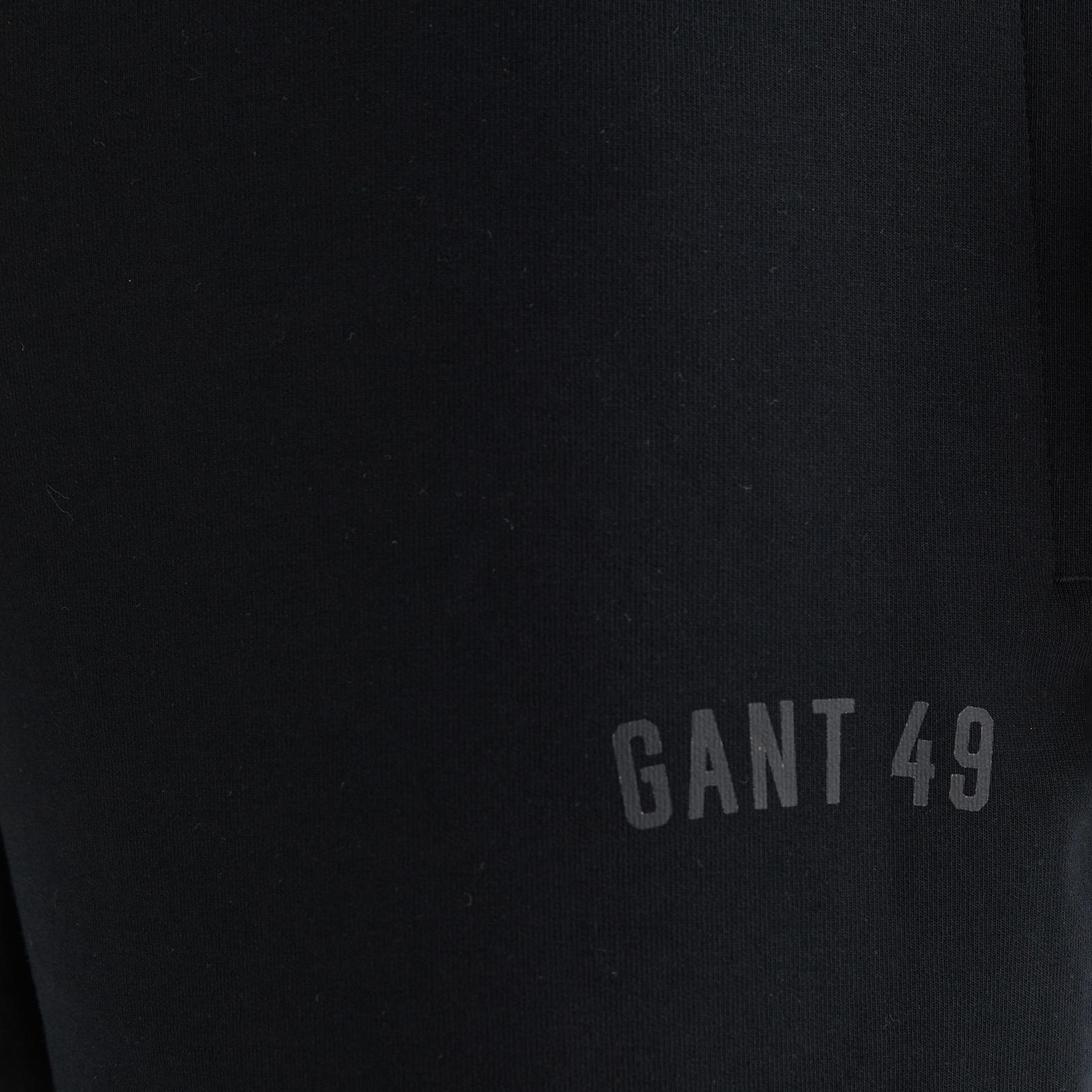 GANT Erkek Siyah Regular Fit Logolu Şort