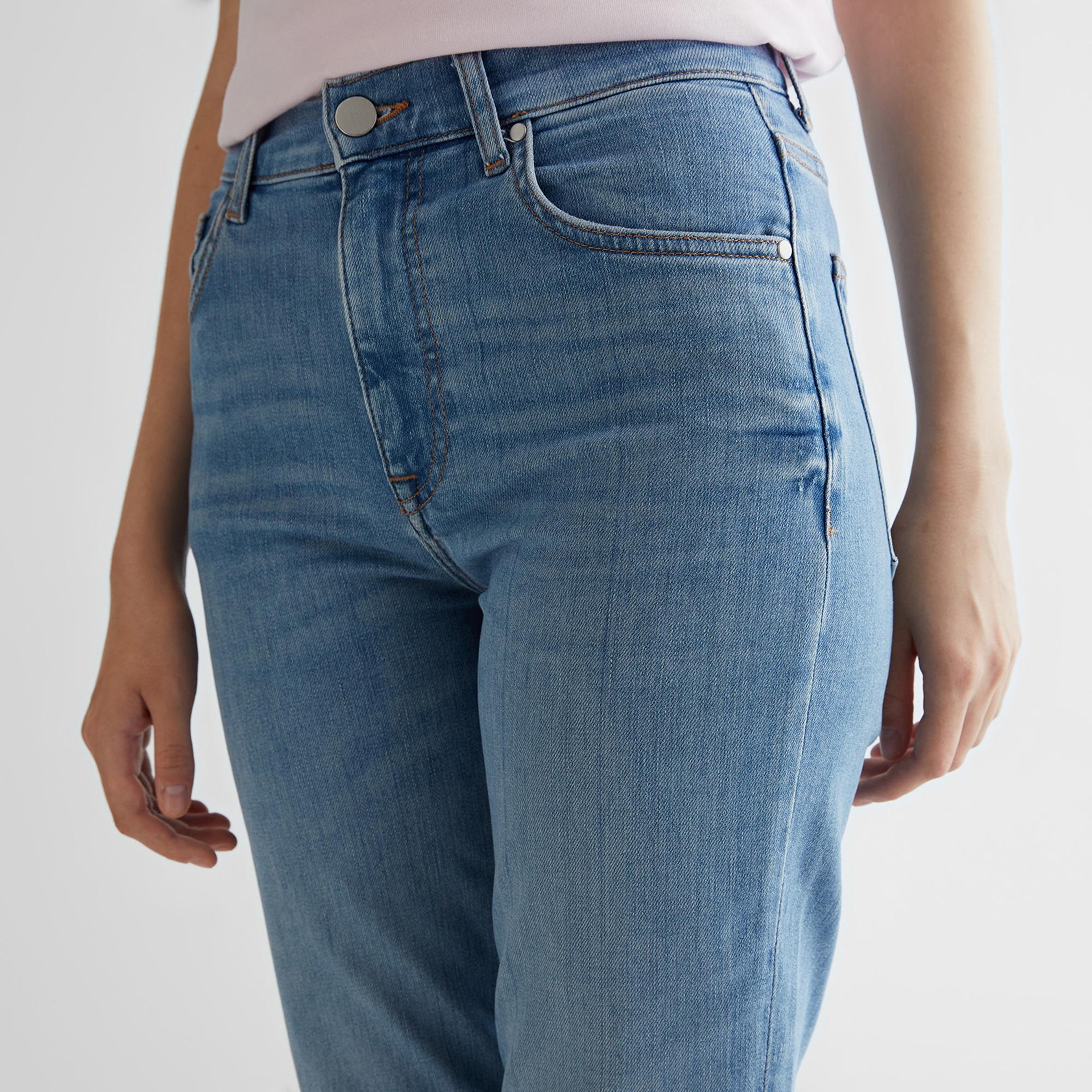GANT Kadın Mavi Slim Fit Jean Pantolon