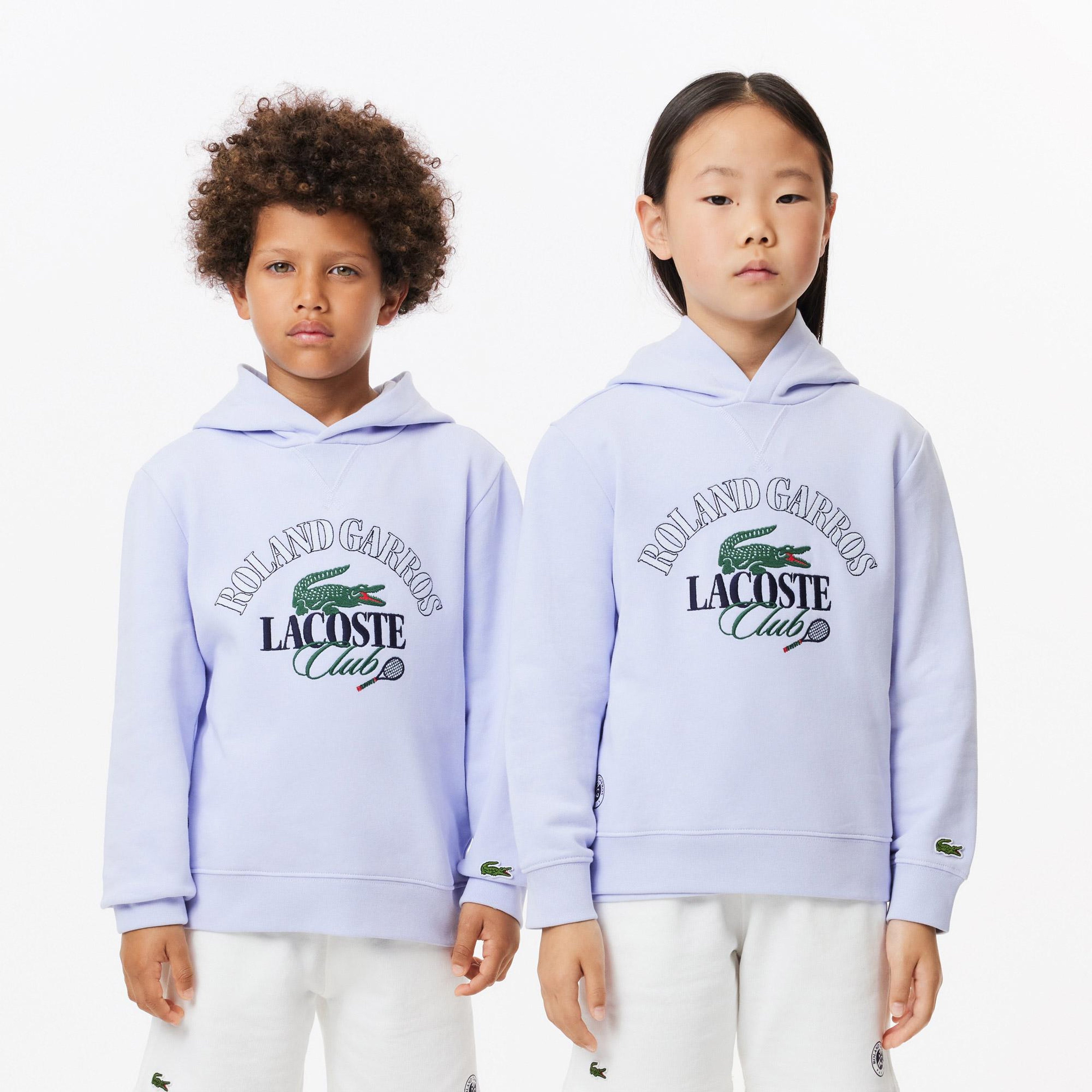 Roland Garros Çocuk Mavi Sweatshirt