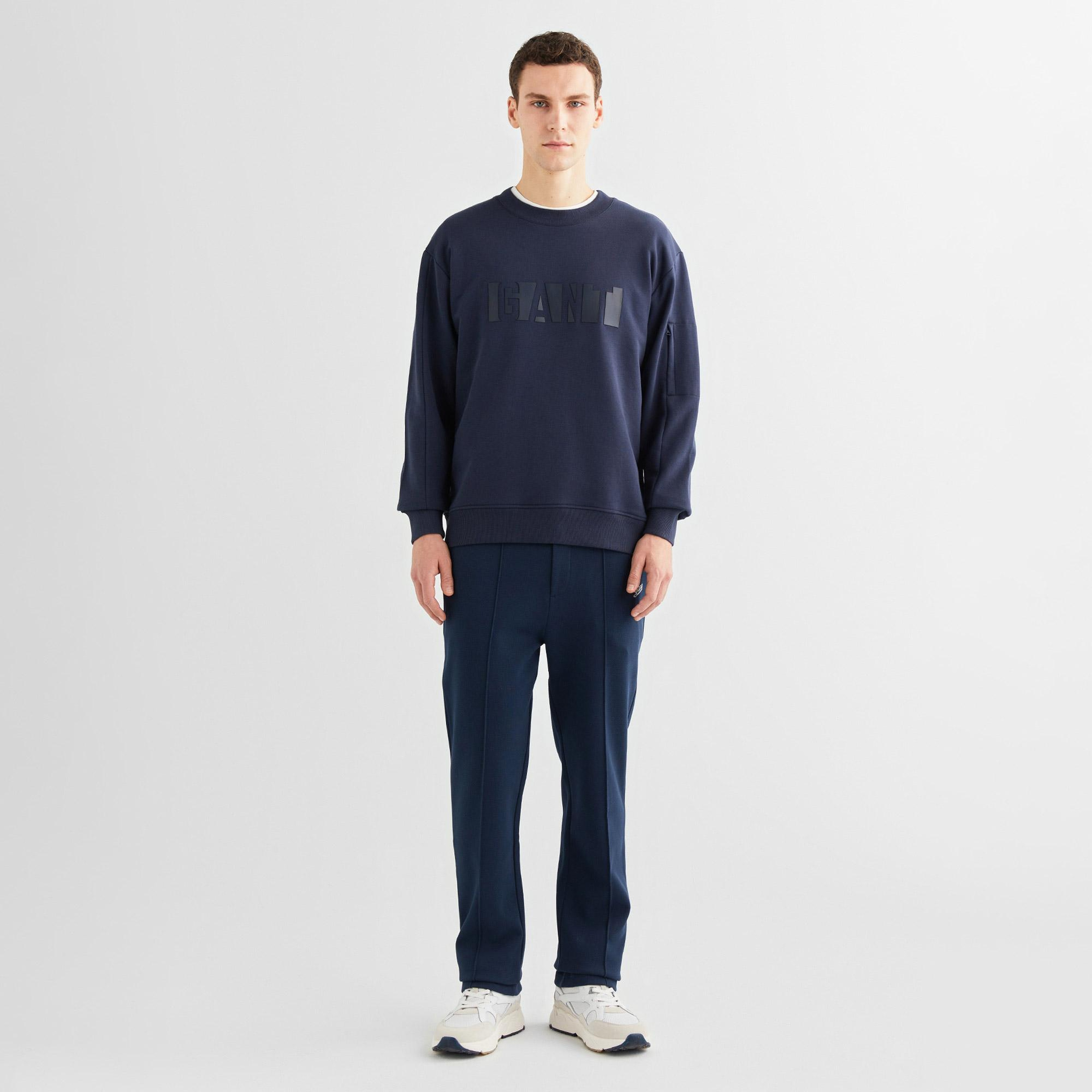 GANT Erkek Lacivert Regular Fit Eşofman Altı